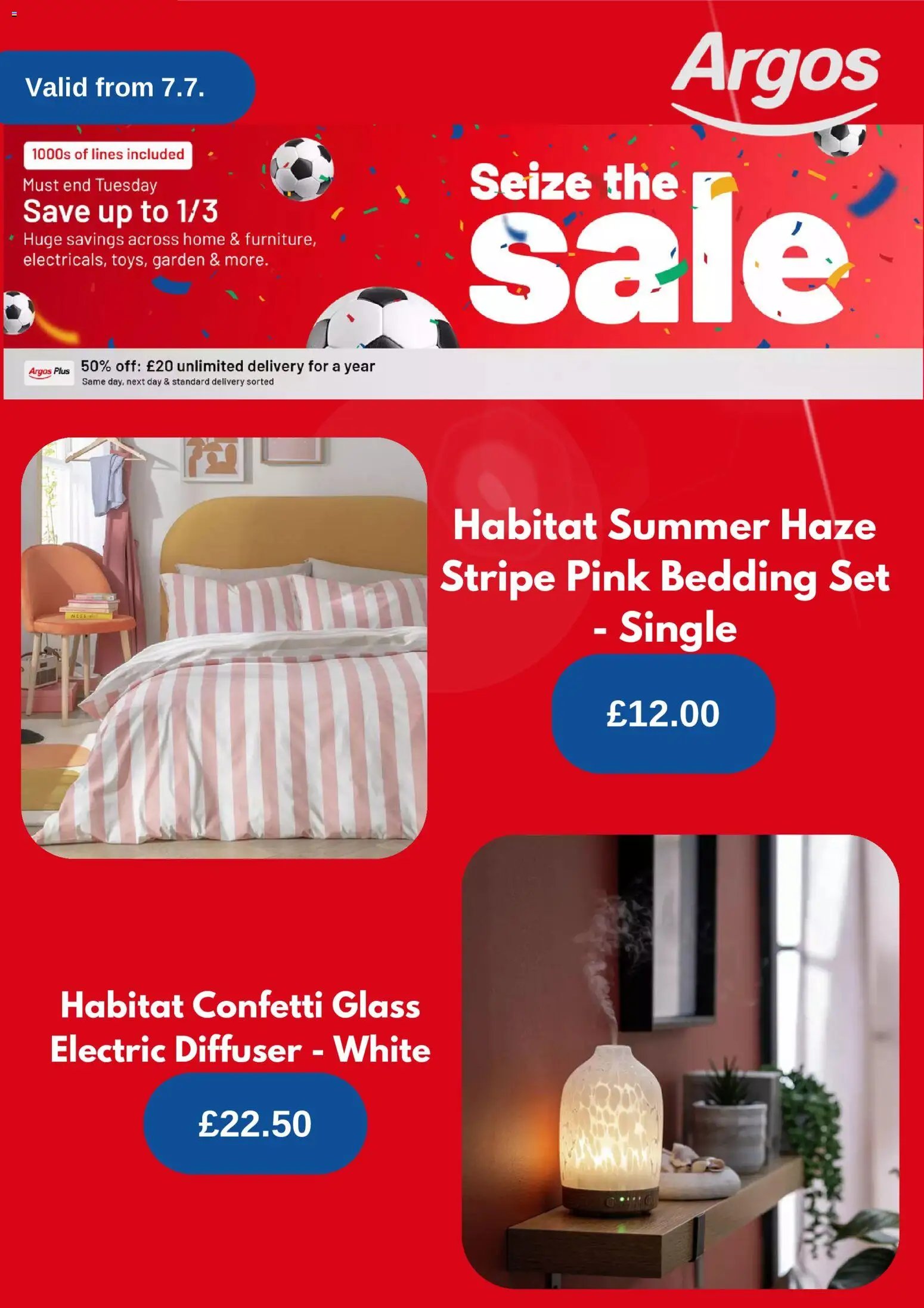 Argos offer from 07/07/2026 Argos catalogue