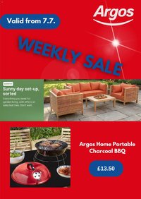 Argos offer from 07/07/2026 Argos catalogue