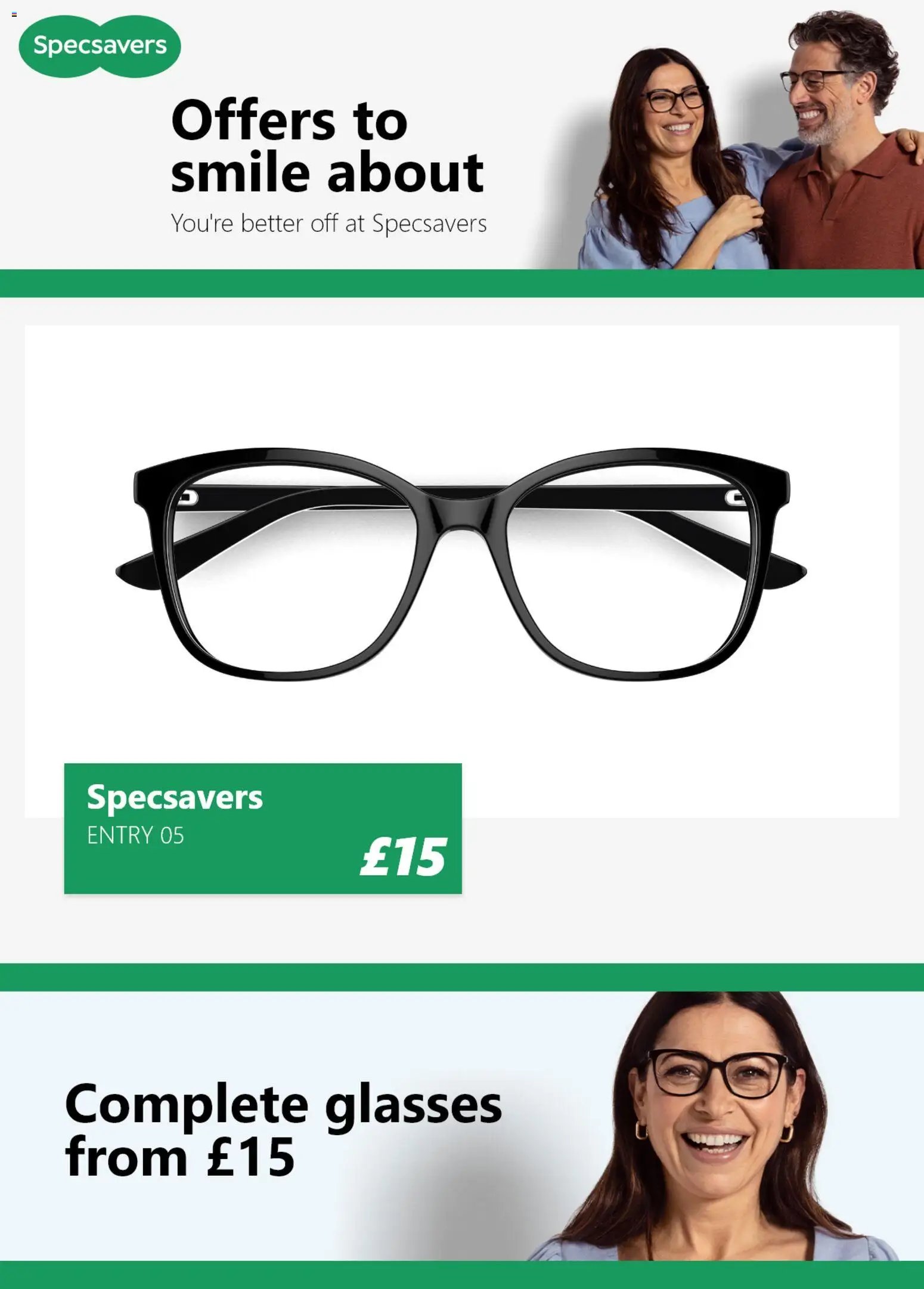 Specsavers offer from 09/06/2026 Specsavers - Offers