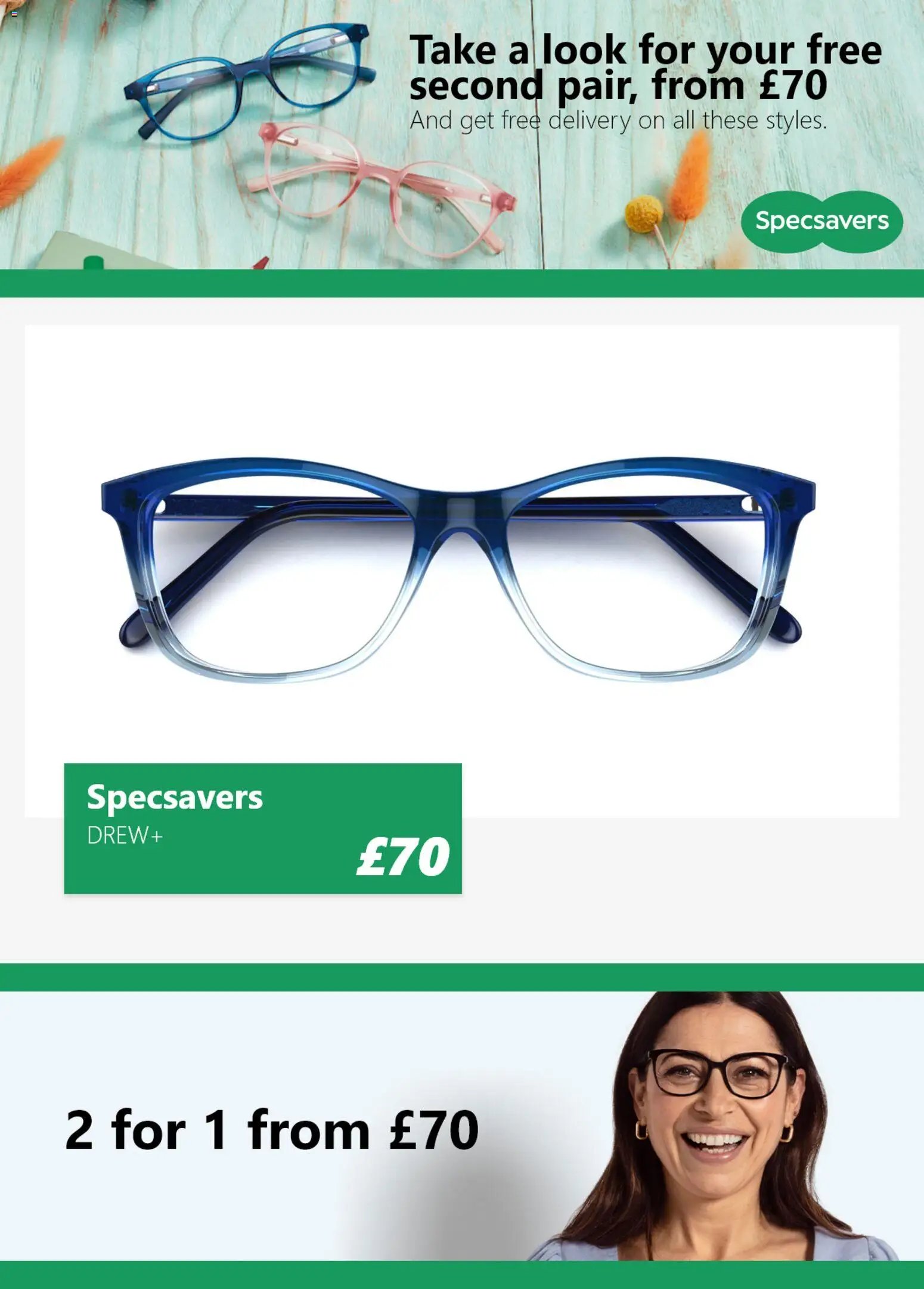 Specsavers offer from 09/06/2026 Specsavers - Offers