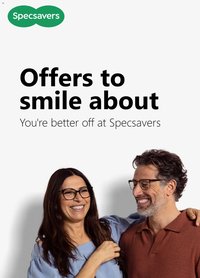 Specsavers offer from 09/06/2026 Specsavers - Offers