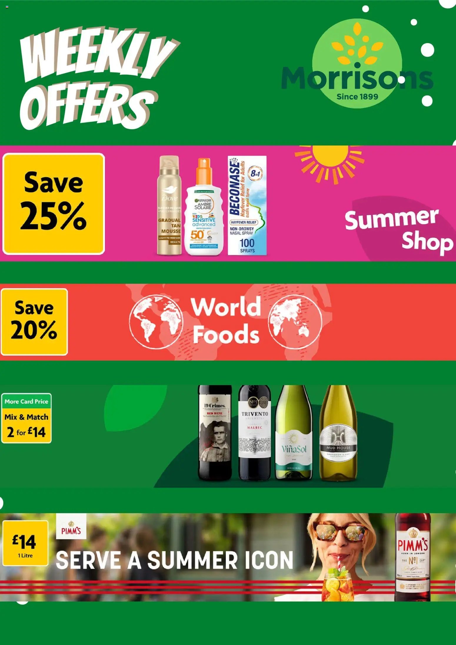 Morrisons offer from 06/07/2026 Weekly offers Morrisons