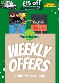 Morrisons offer from 06/07/2026 Weekly offers Morrisons
