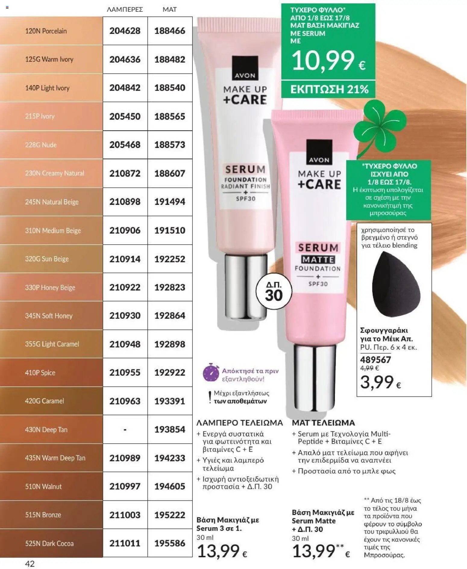 Avon φυλλάδιο από 31/07/2026 Avon - Καμπάνια 8/2026