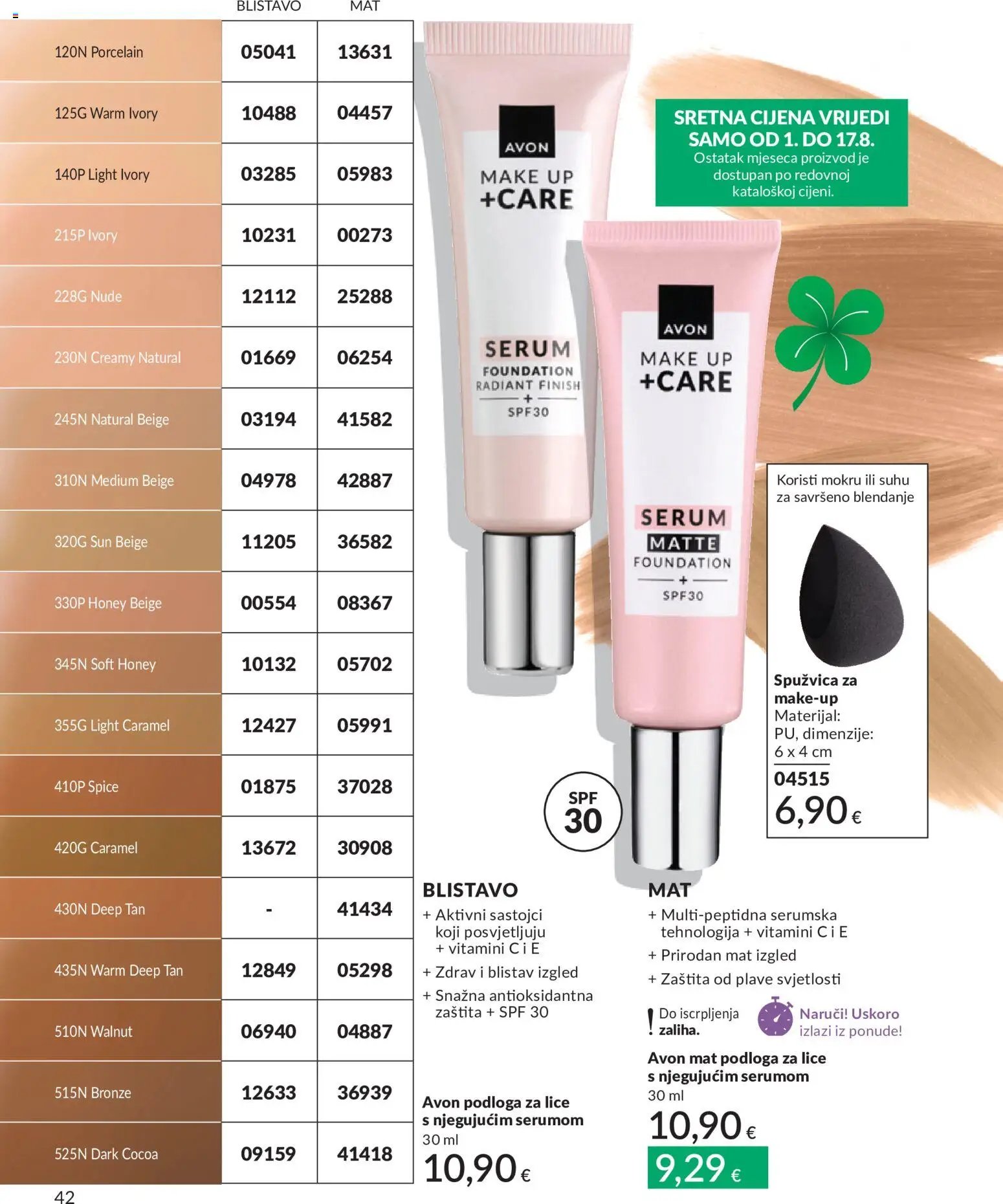 Avon katalog od 01.08.2026 Avon Katalog
