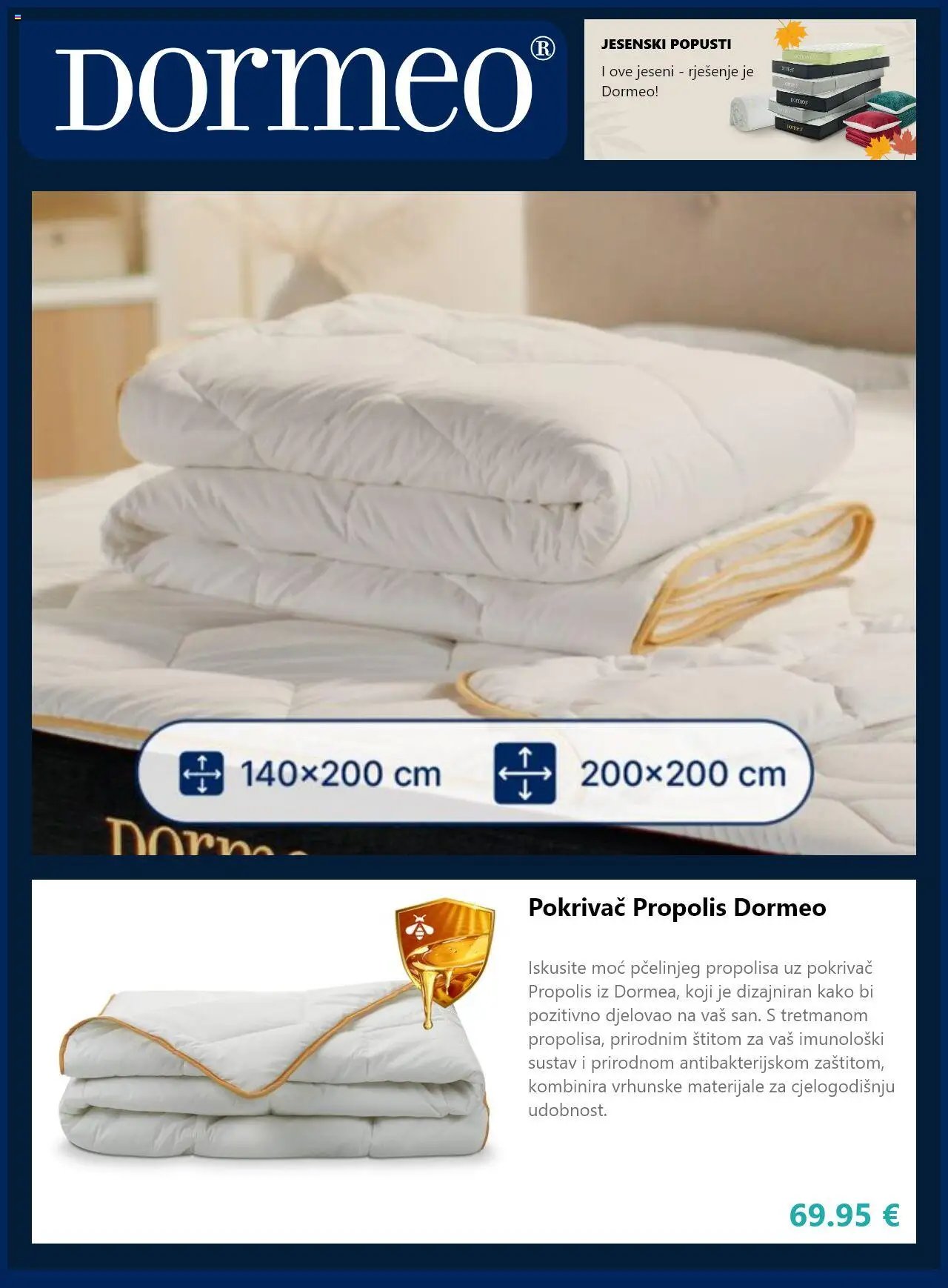 Dormeo Home katalog od 08.10.2025 Katalog