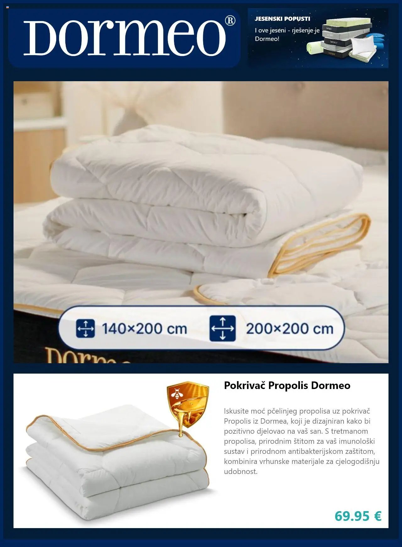 Dormeo Home katalog od 18.09.2025 Katalog