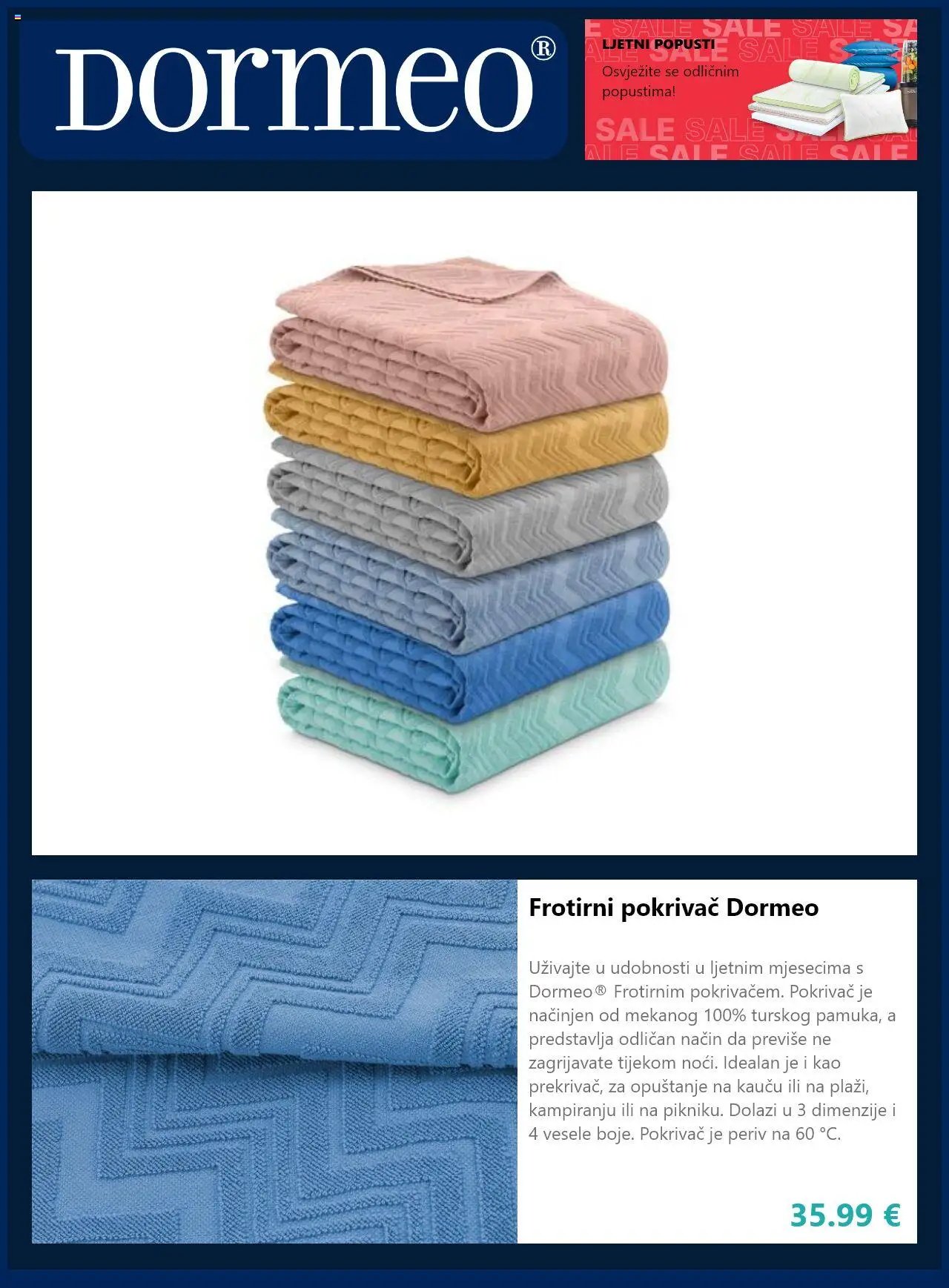 Dormeo Home katalog od 23.07.2025 Katalog