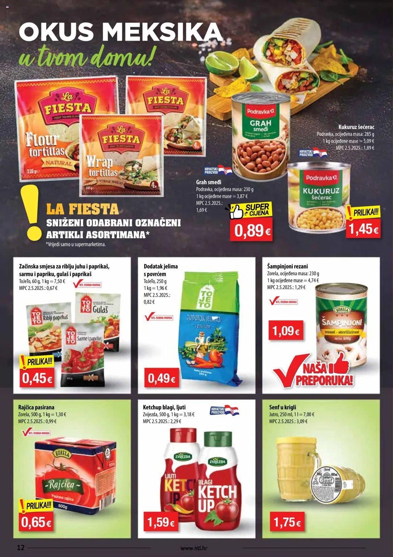 NTL katalog od 01.10.2025 Katalog Sjever