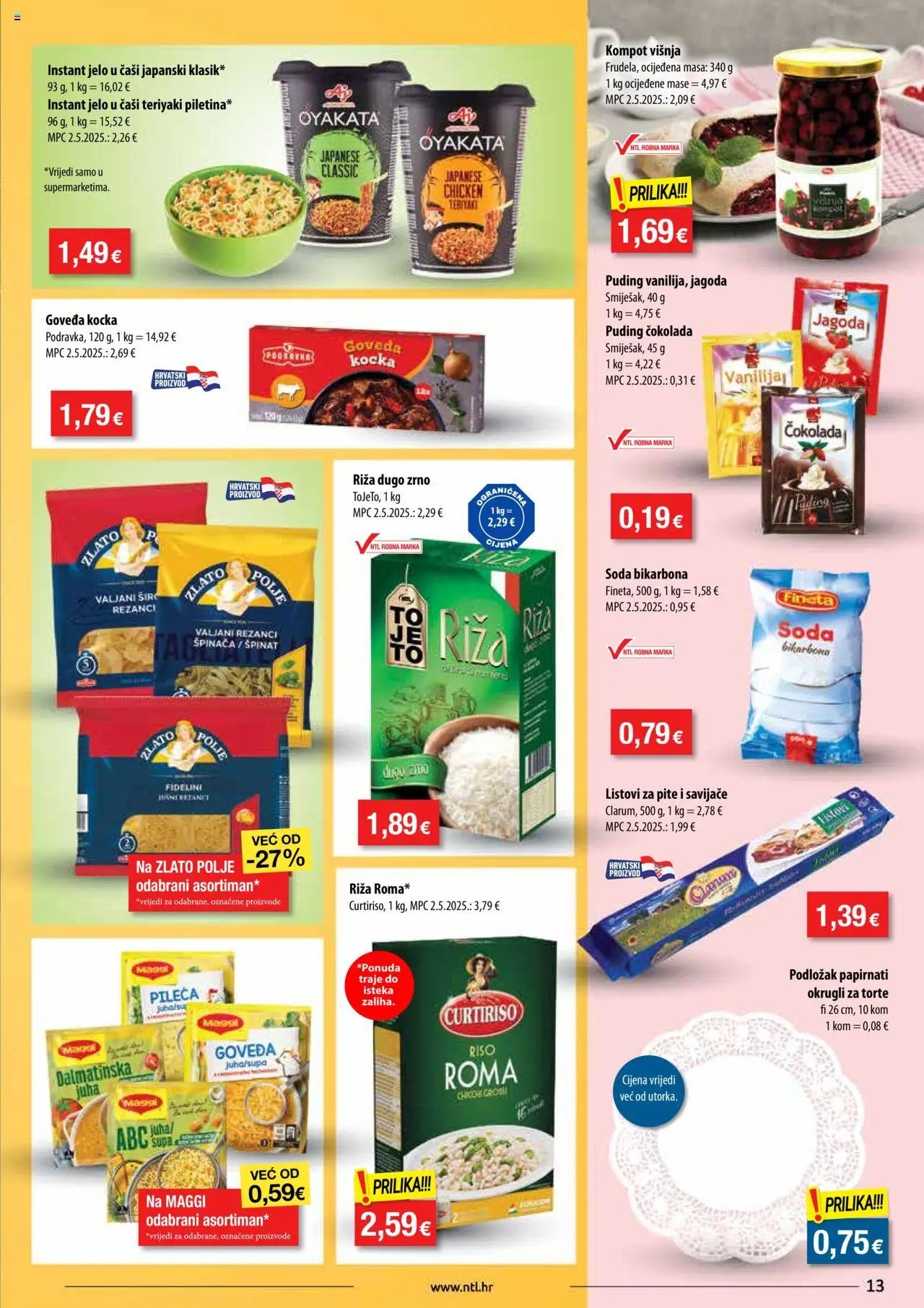 NTL katalog od 01.10.2025 Katalog Sjever