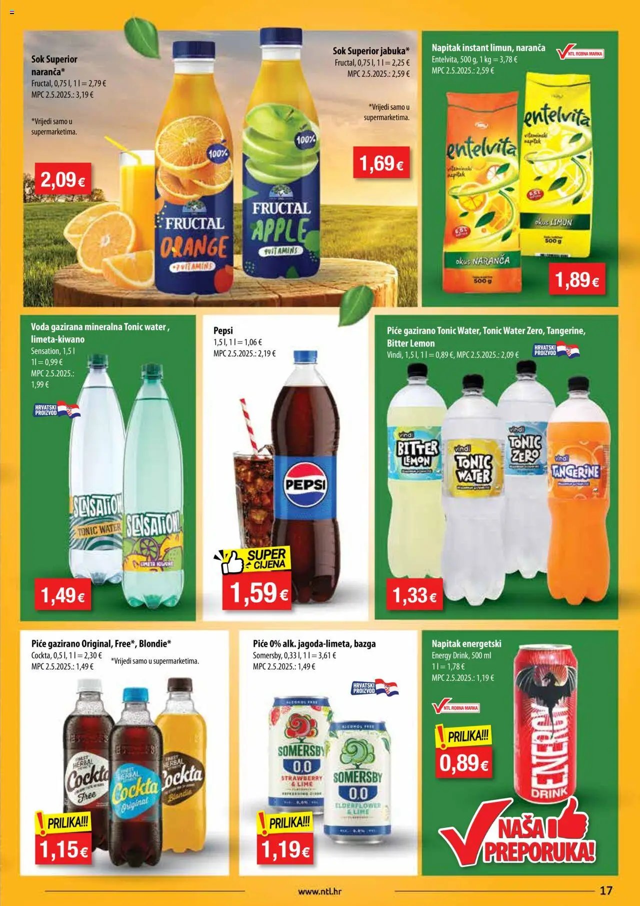 NTL katalog od 01.10.2025 Katalog Sjever
