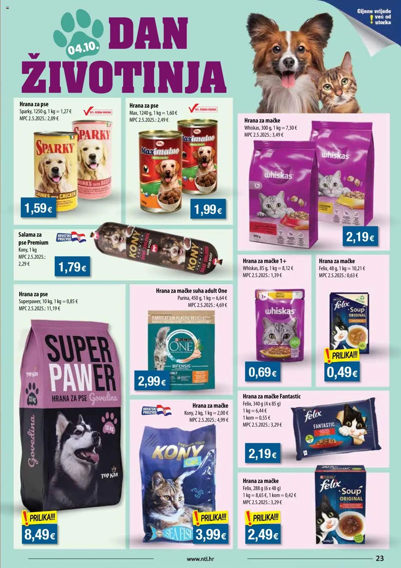 NTL katalog od 01.10.2025 Katalog Sjever