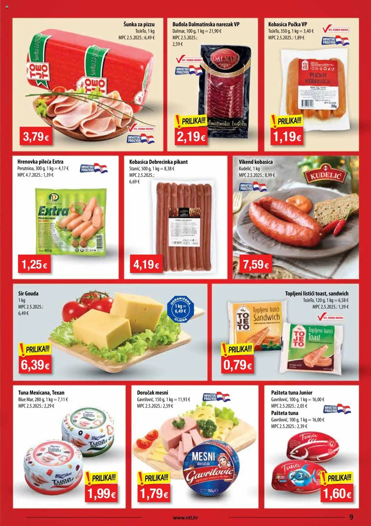 NTL katalog od 01.10.2025 Katalog Sjever