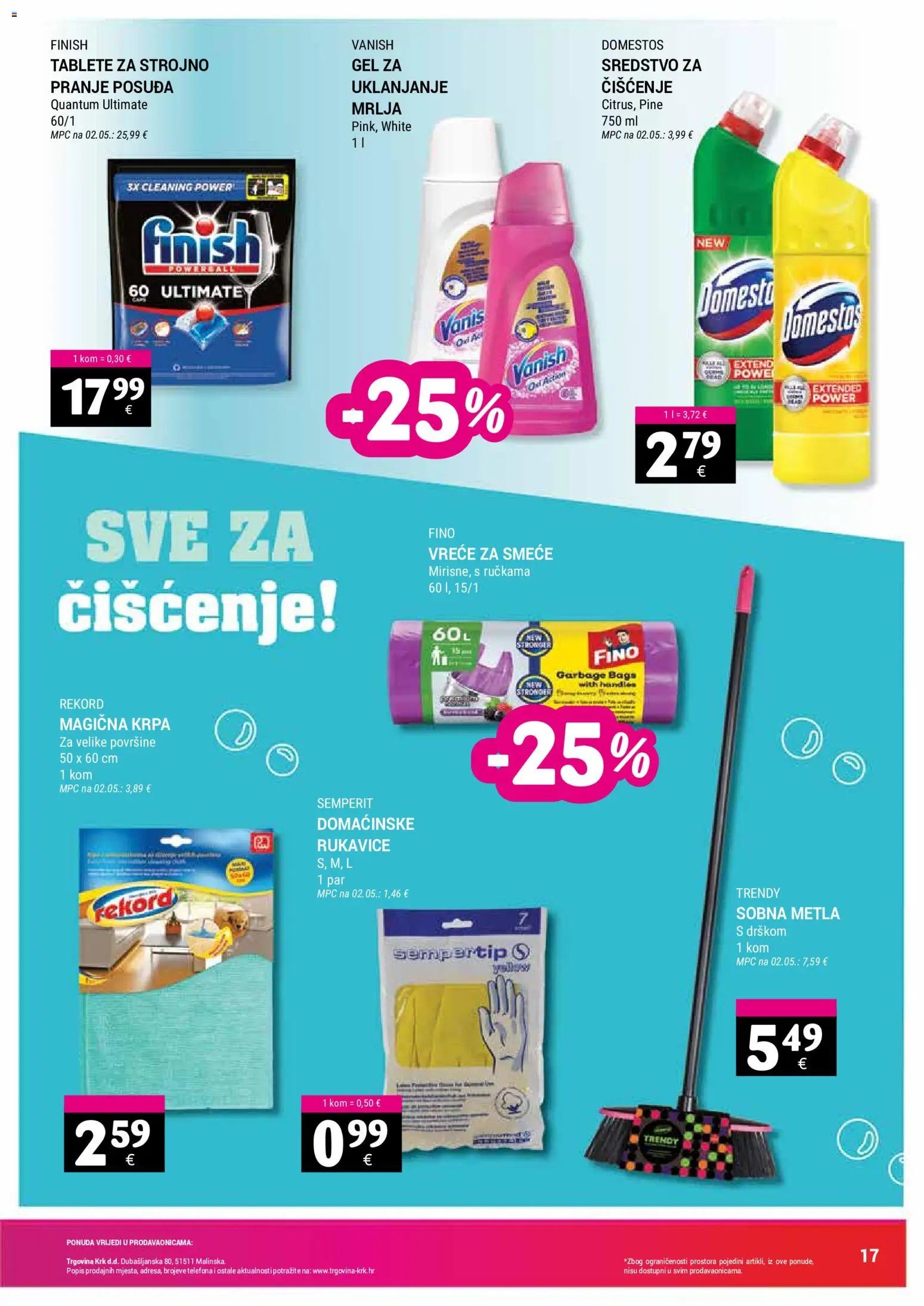 Trgovina Krk katalog od 02.05.2026 Trgovina Krk Katalog 