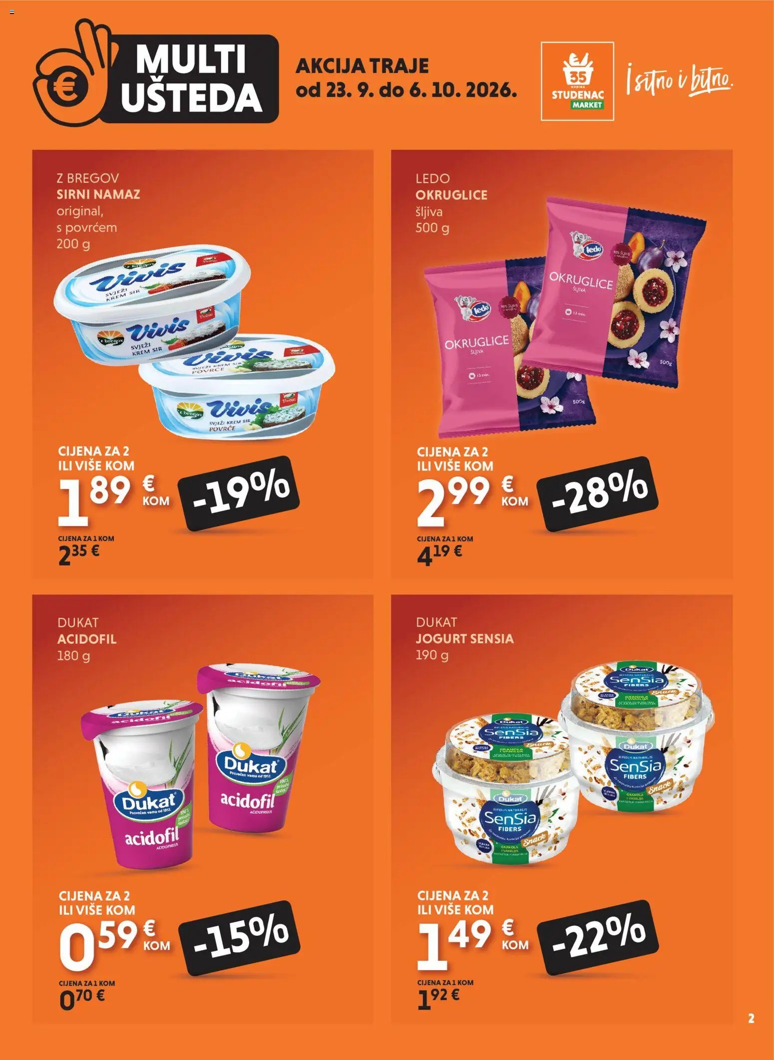 Studenac katalog od 23.09.2026 Studenac MultiUšteda