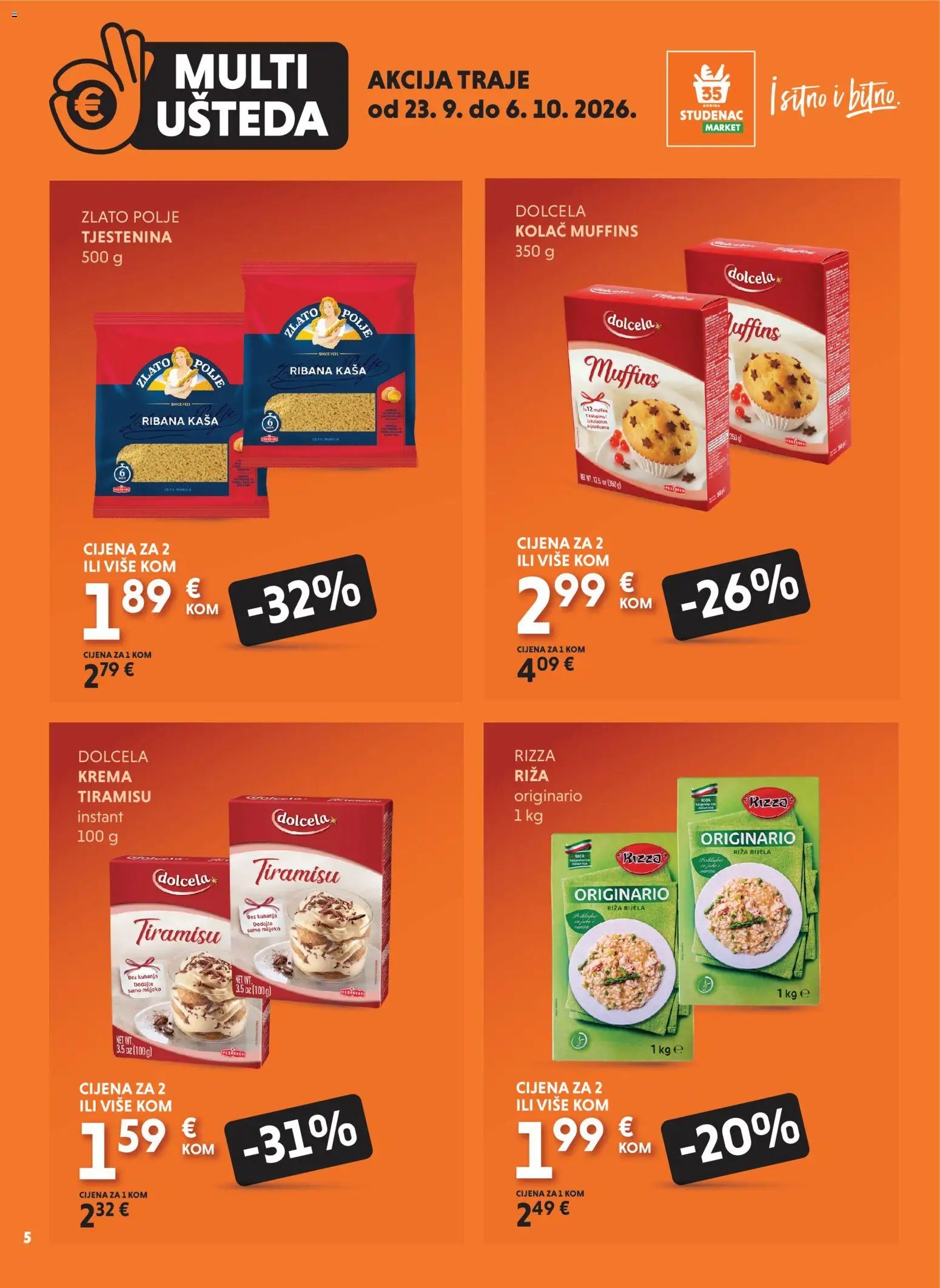 Studenac katalog od 23.09.2026 Studenac MultiUšteda