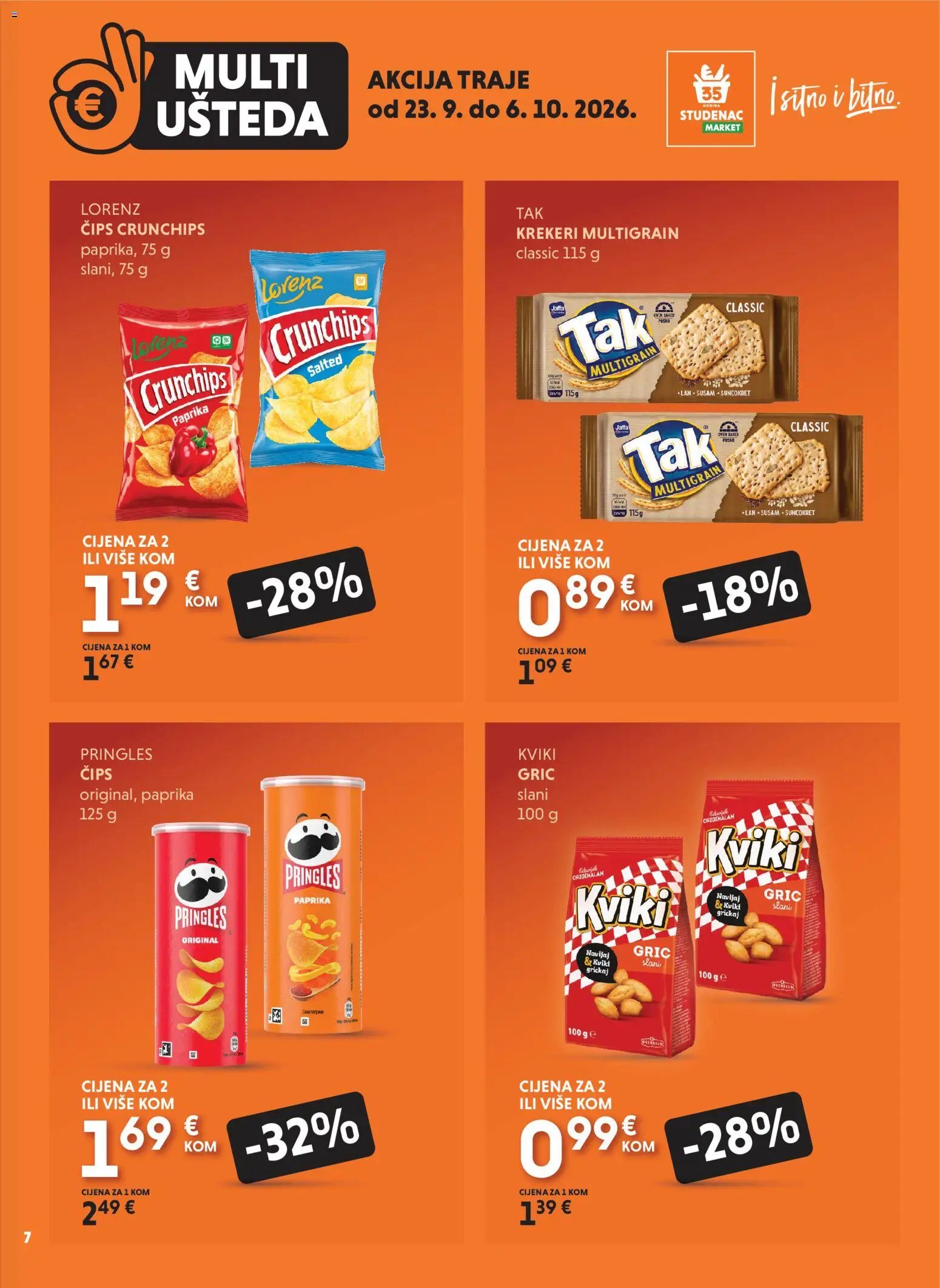 Studenac katalog od 23.09.2026 Studenac MultiUšteda