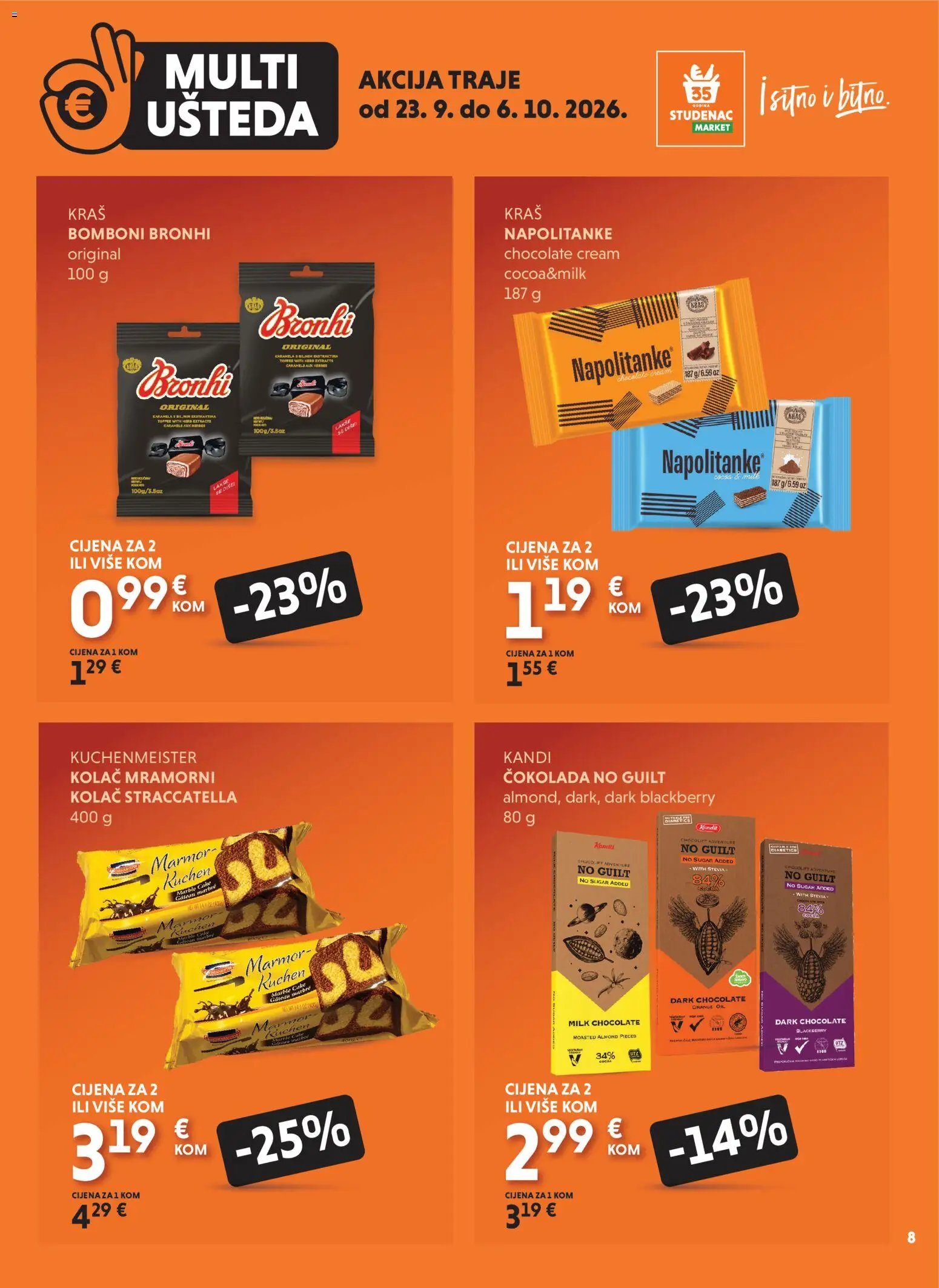 Studenac katalog od 23.09.2026 Studenac MultiUšteda