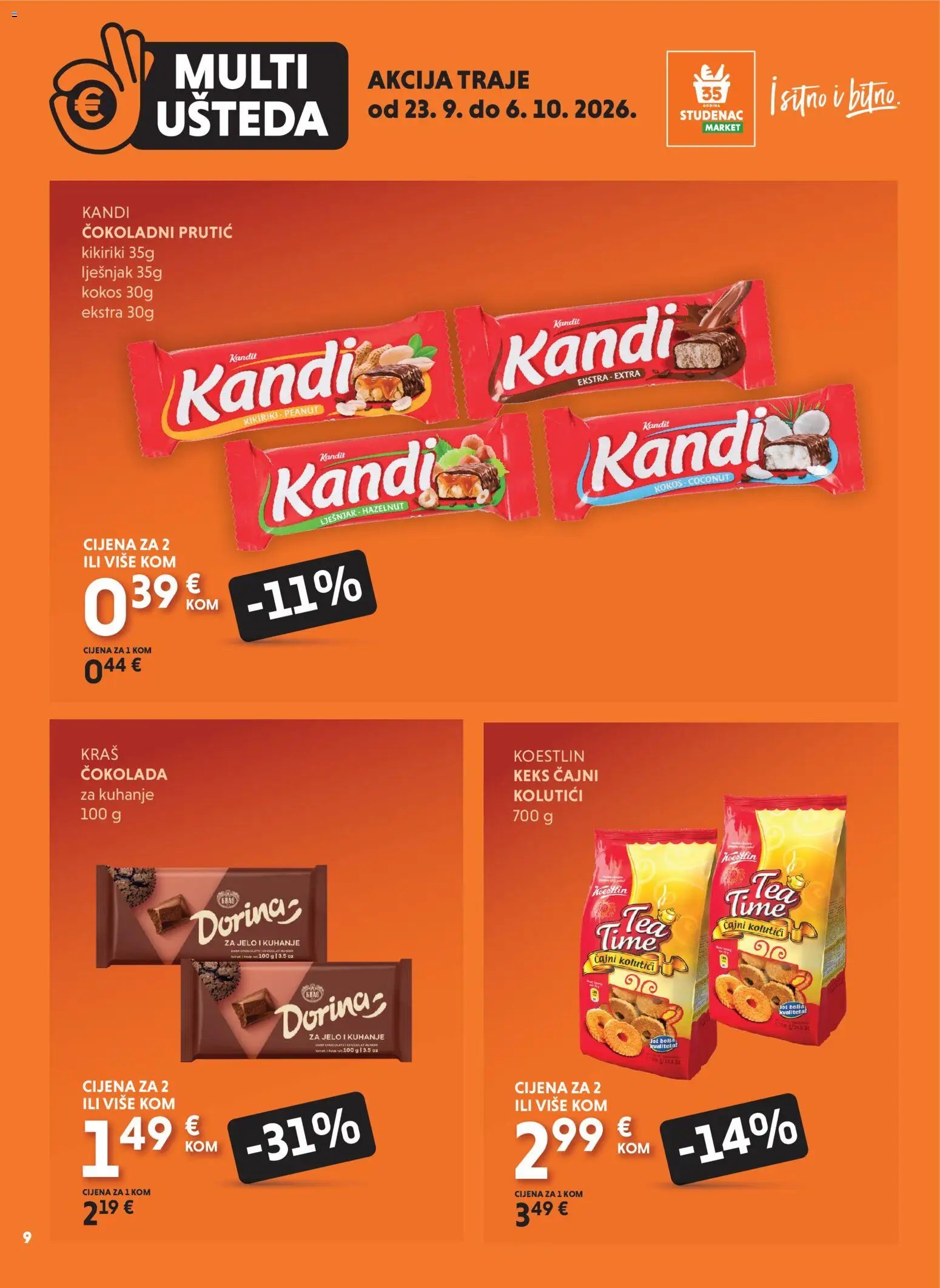 Studenac katalog od 23.09.2026 Studenac MultiUšteda