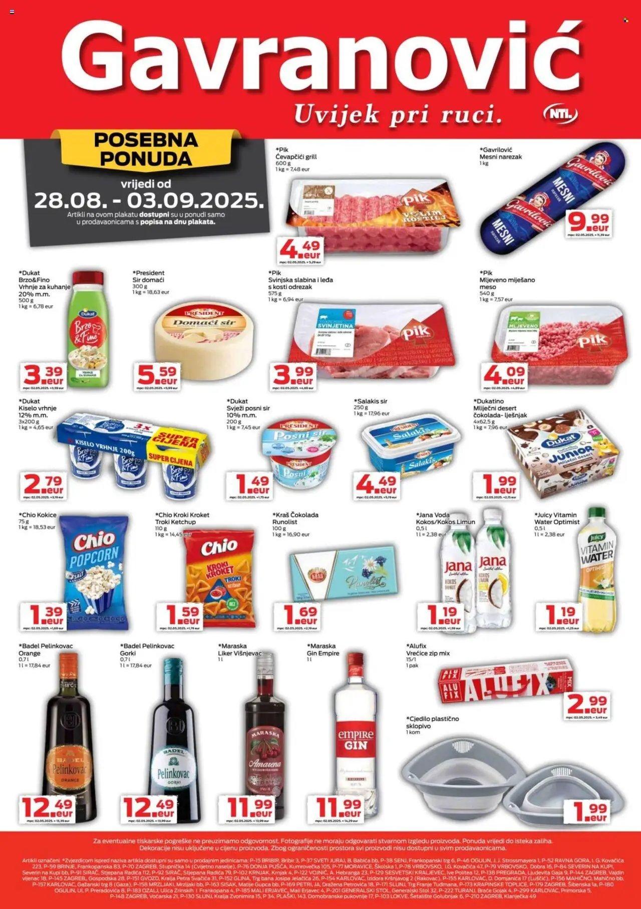 Gavranović katalog od 28.08.2025 Katalog