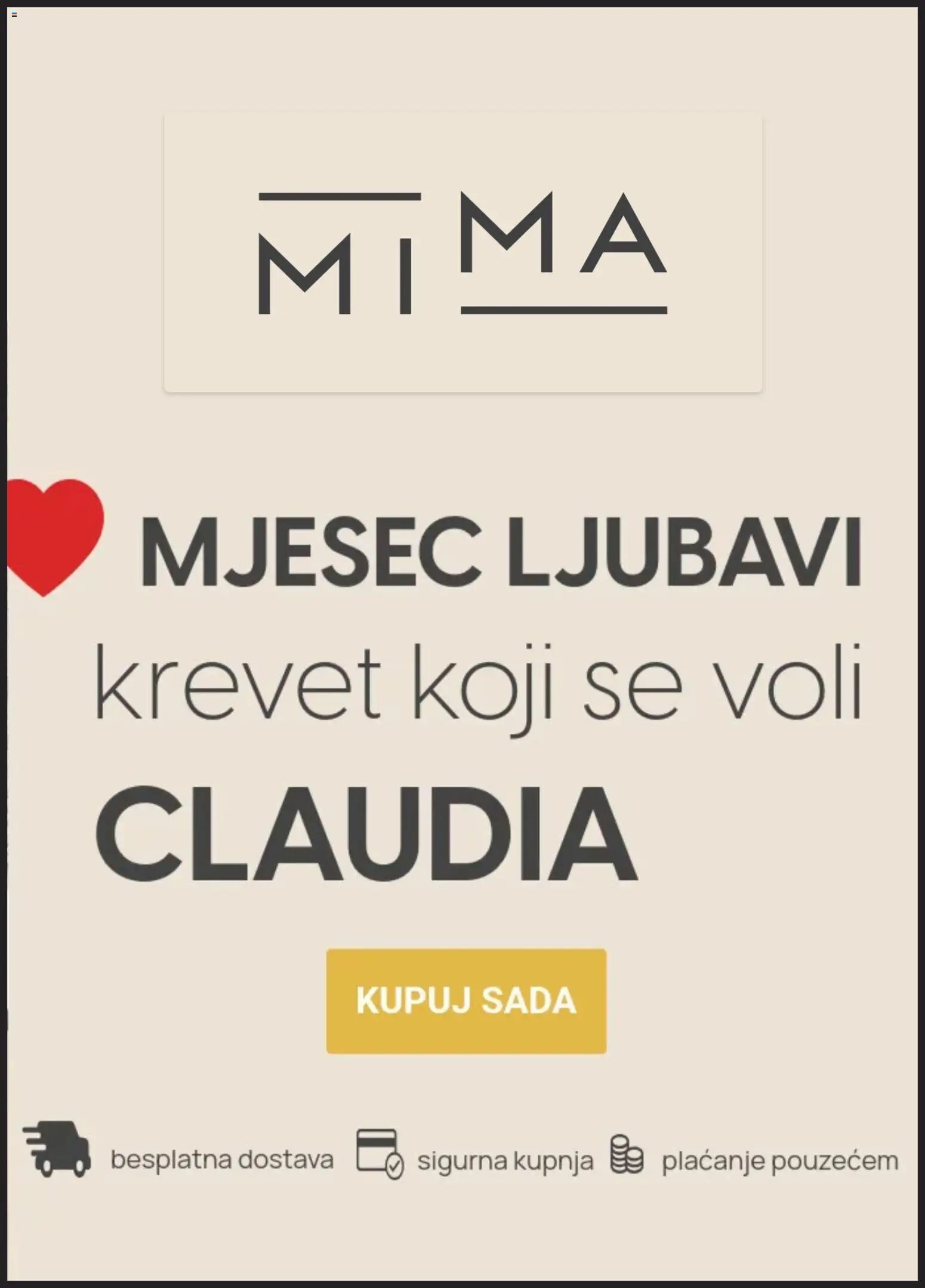 Mima namještaj katalog od 02.02.2026 Katalog