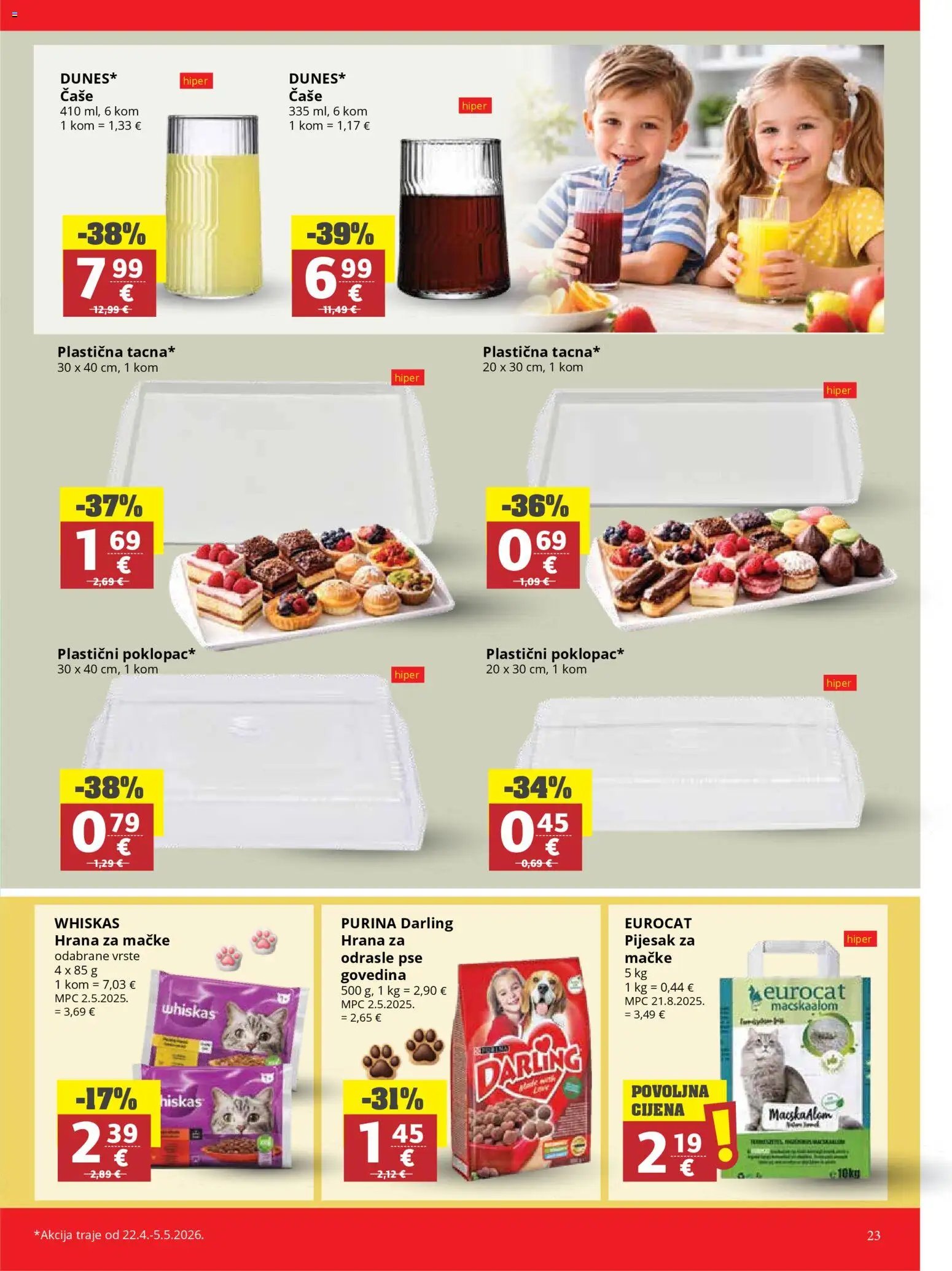 Ultra Gros katalog od 22.04.2026 Ultra Gros Katalog 