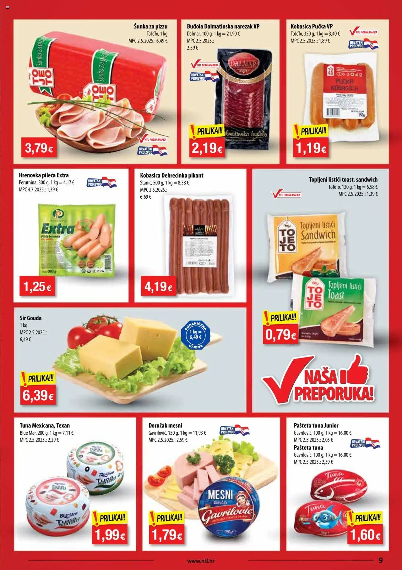 NTL katalog od 01.10.2025 Katalog Istok