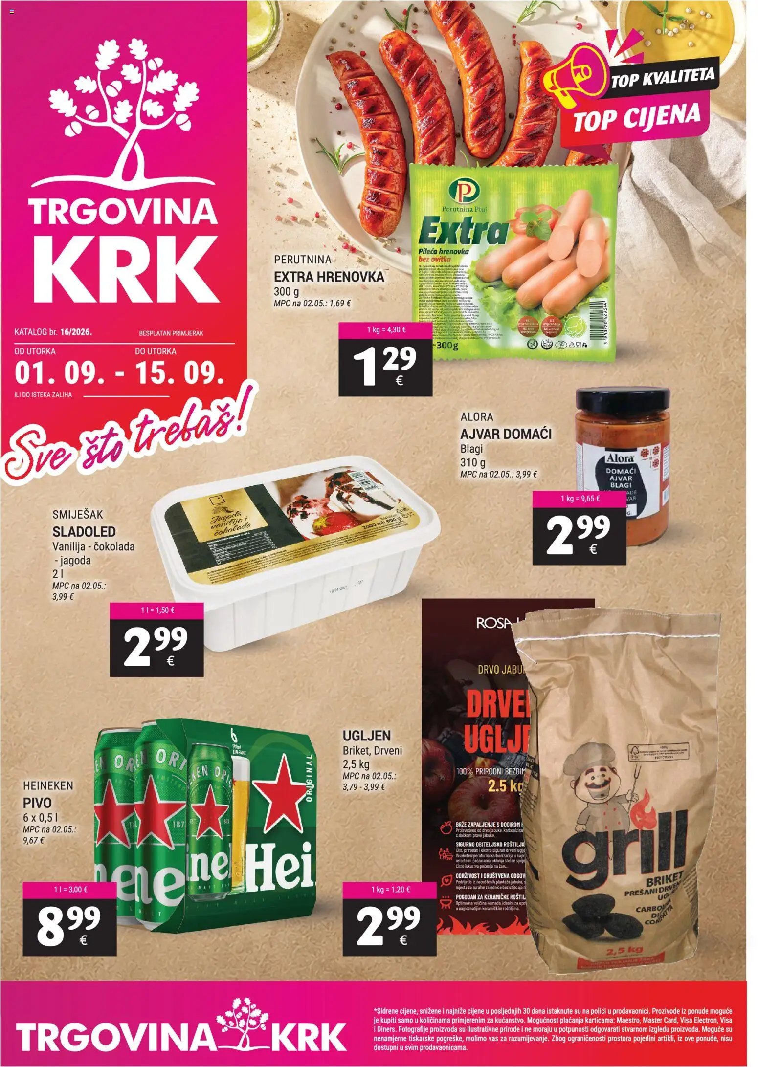 Trgovina Krk katalog od 01.09.2026 Trgovina Krk Katalog