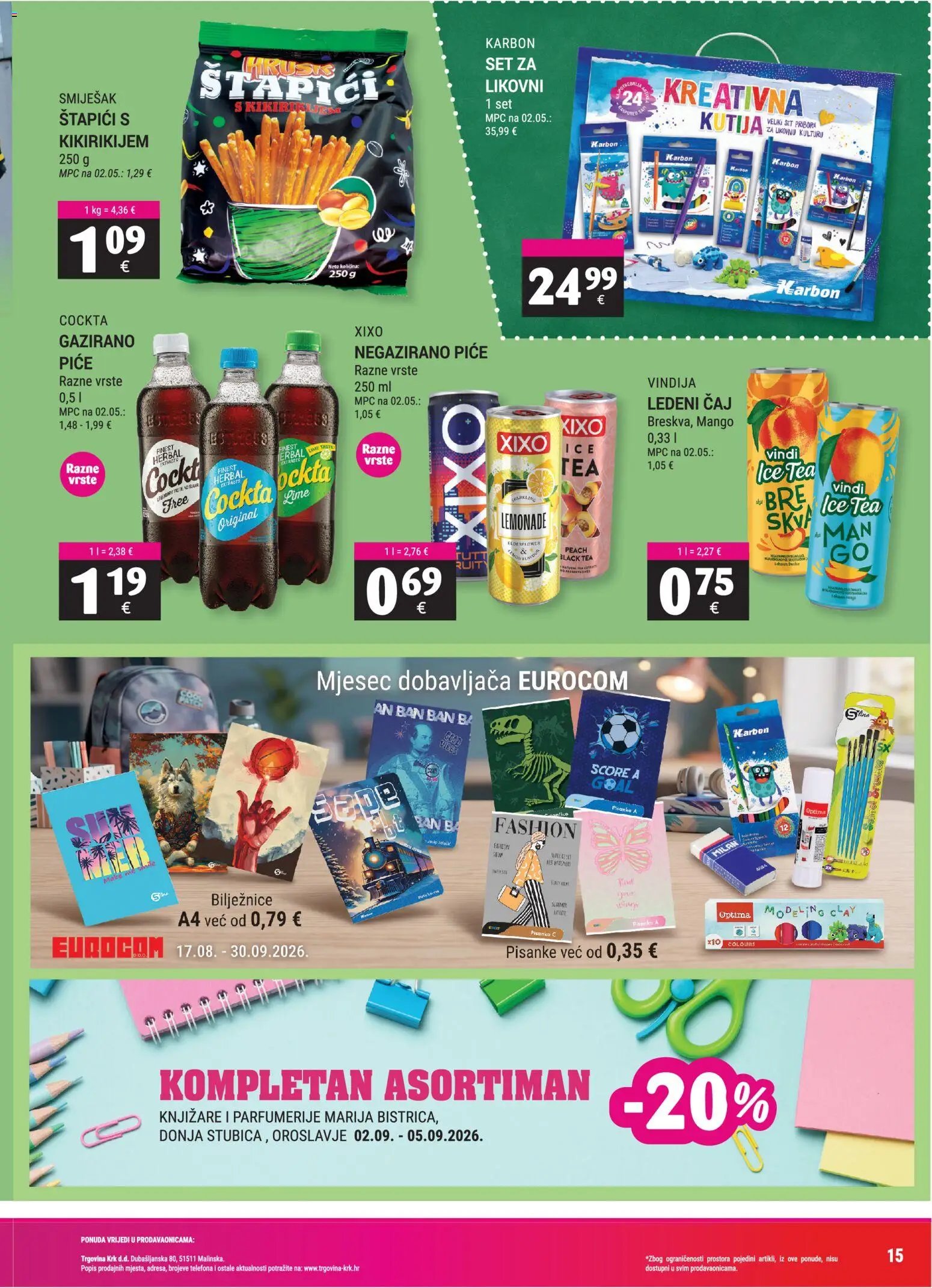 Trgovina Krk katalog od 01.09.2026 Trgovina Krk Katalog