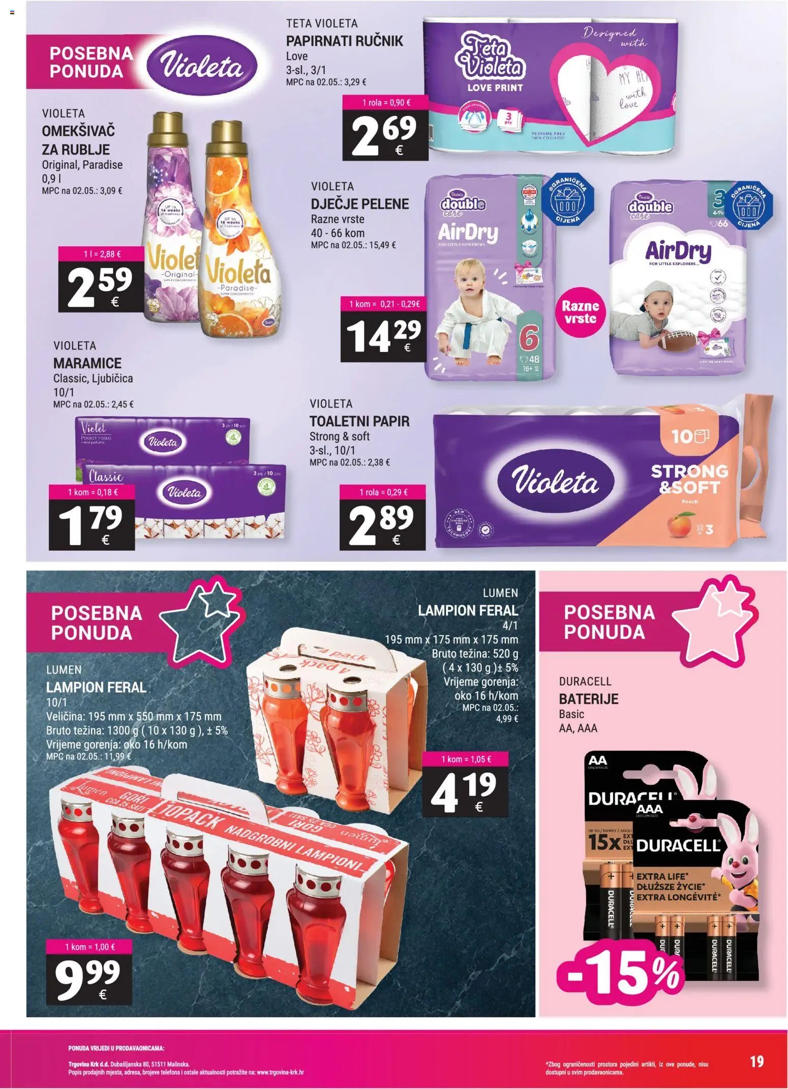 Trgovina Krk katalog od 01.09.2026 Trgovina Krk Katalog
