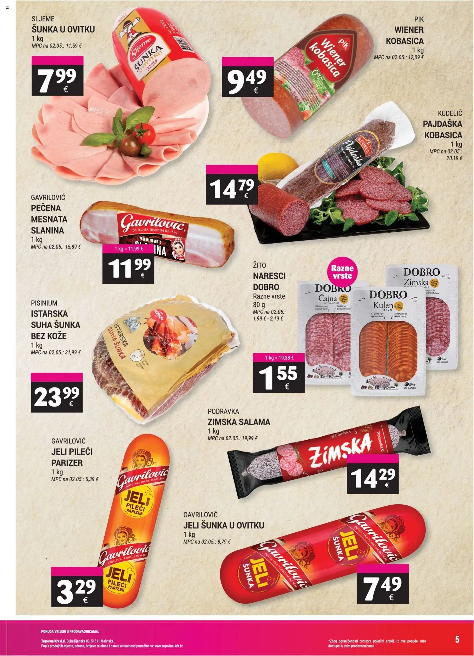 Trgovina Krk katalog od 01.09.2026 Trgovina Krk Katalog