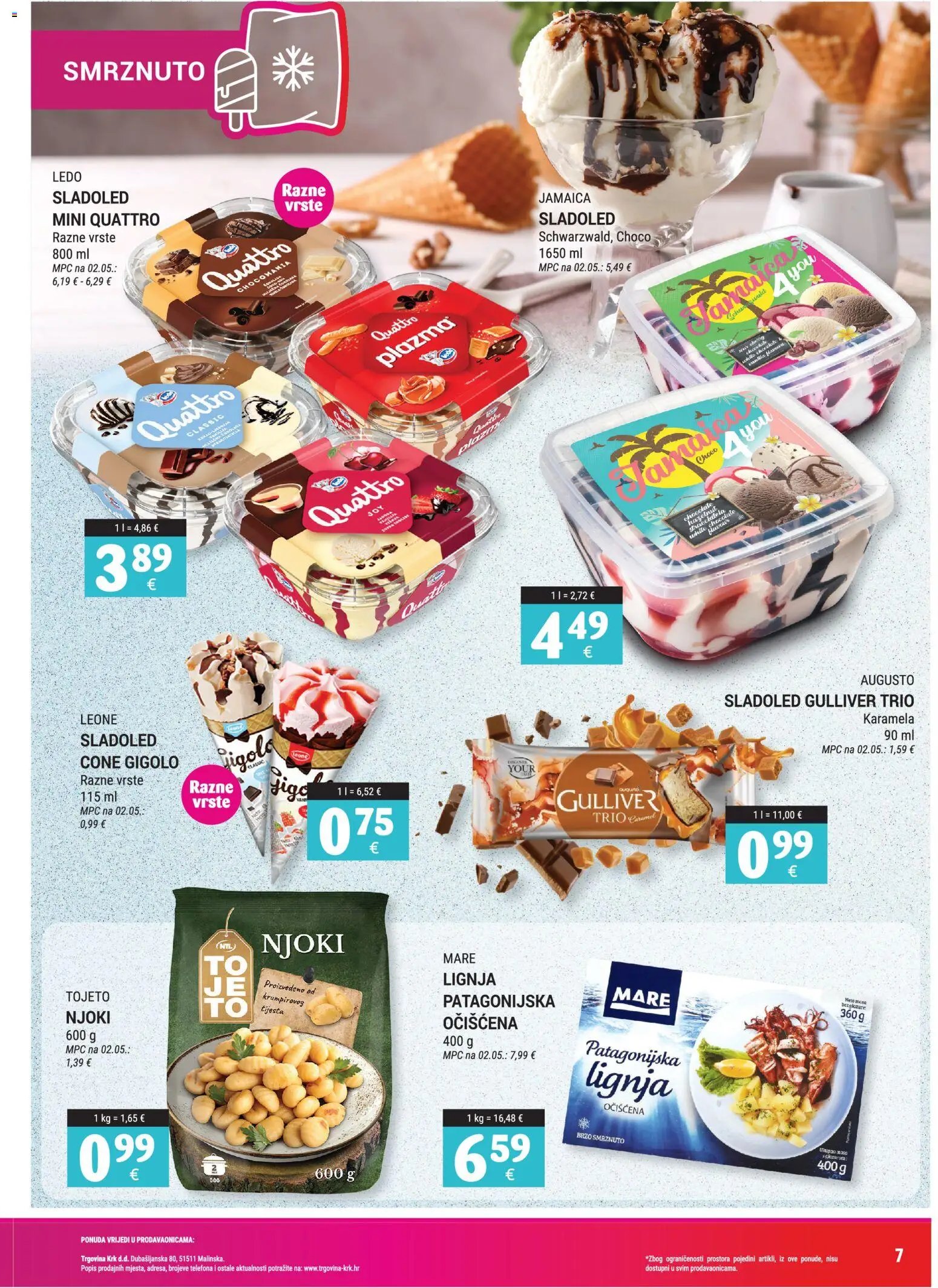 Trgovina Krk katalog od 01.09.2026 Trgovina Krk Katalog