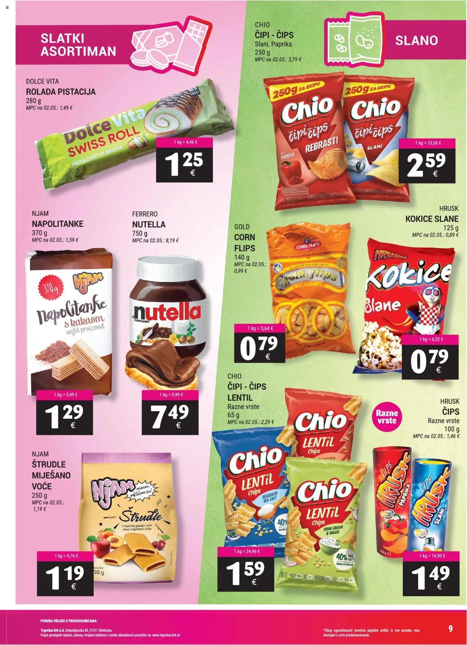 Trgovina Krk katalog od 01.09.2026 Trgovina Krk Katalog