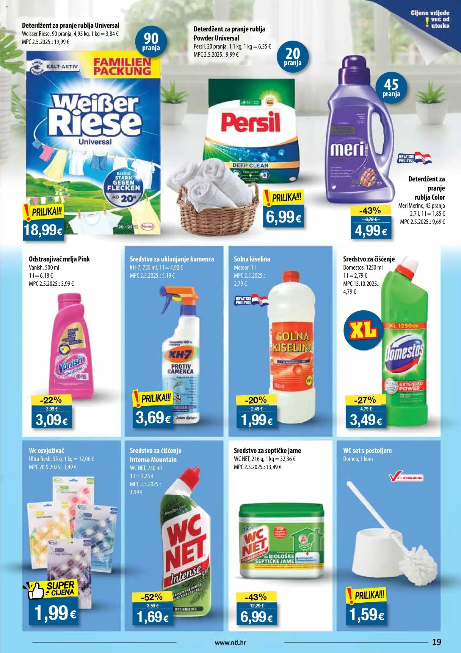 NTL katalog od 29.10.2025 Letak Zapad