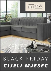 Mima namještaj katalog od 03.11.2025 Black Friday