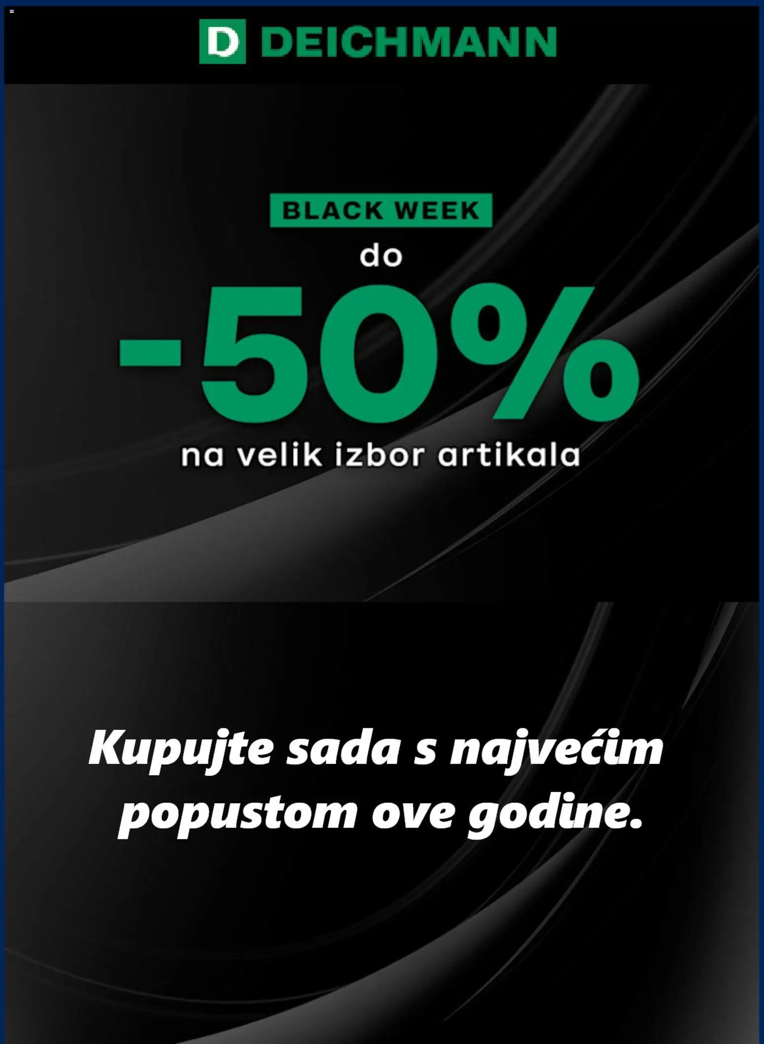 Deichmann katalog od 27.11.2025 Black Friday