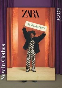 Zara katalog od 01.10.2025 New in Boys