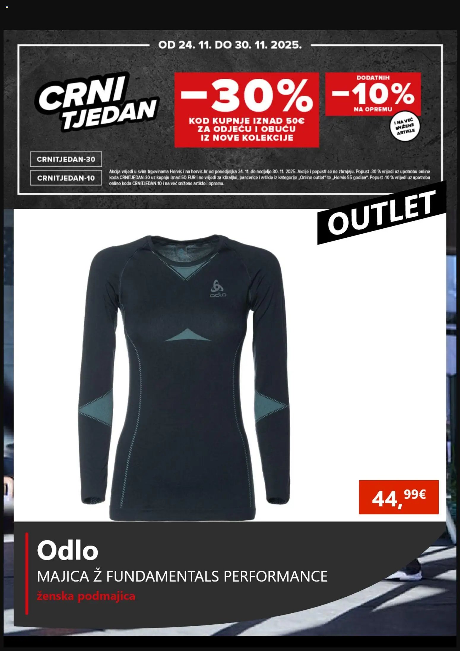 Hervis katalog od 24.11.2025 Katalog Black Friday