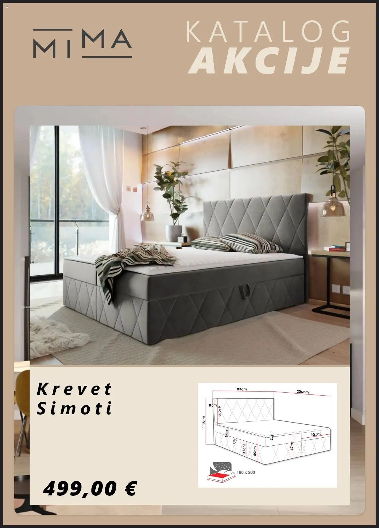 Mima namještaj katalog od 01.09.2025 Katalog