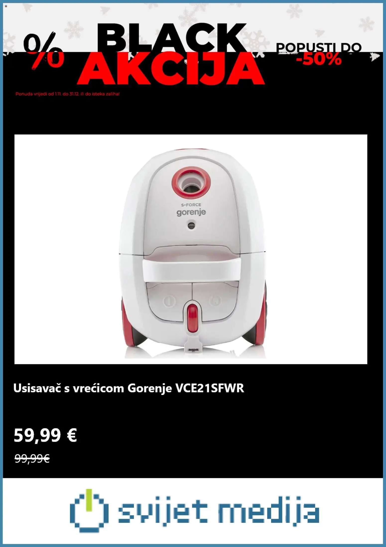 Svijet medija katalog od 03.12.2025 Katalog Black Friday