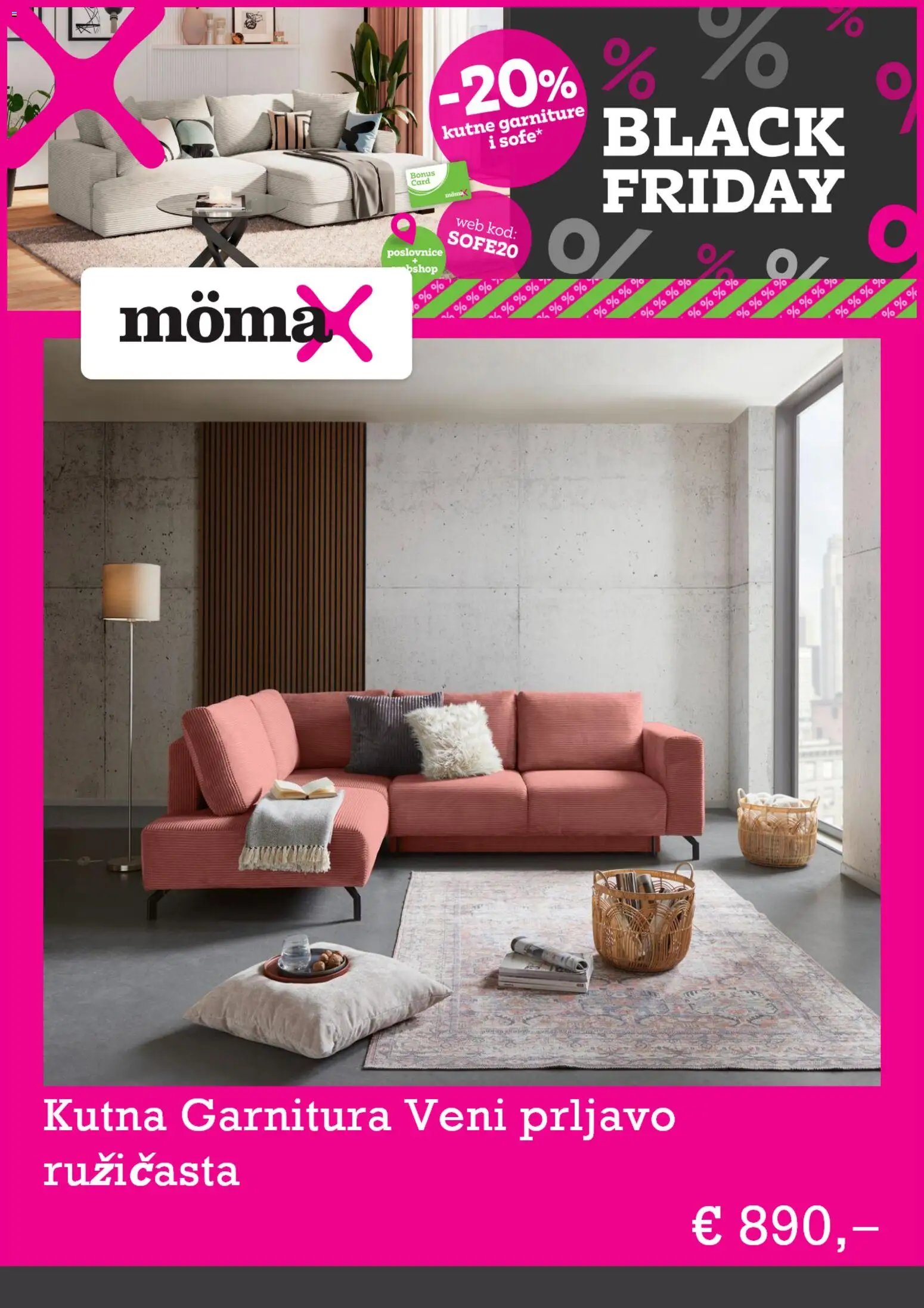 Mömax katalog od 18.11.2025 Katalog Black Friday