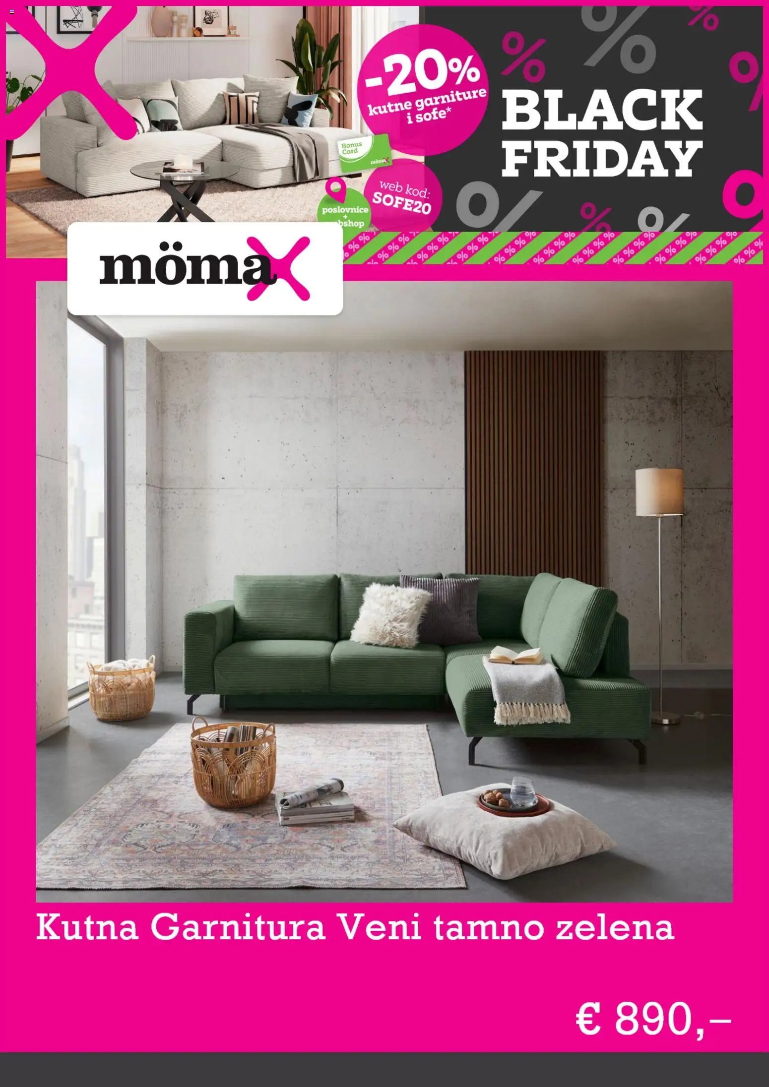 Mömax katalog od 18.11.2025 Katalog Black Friday