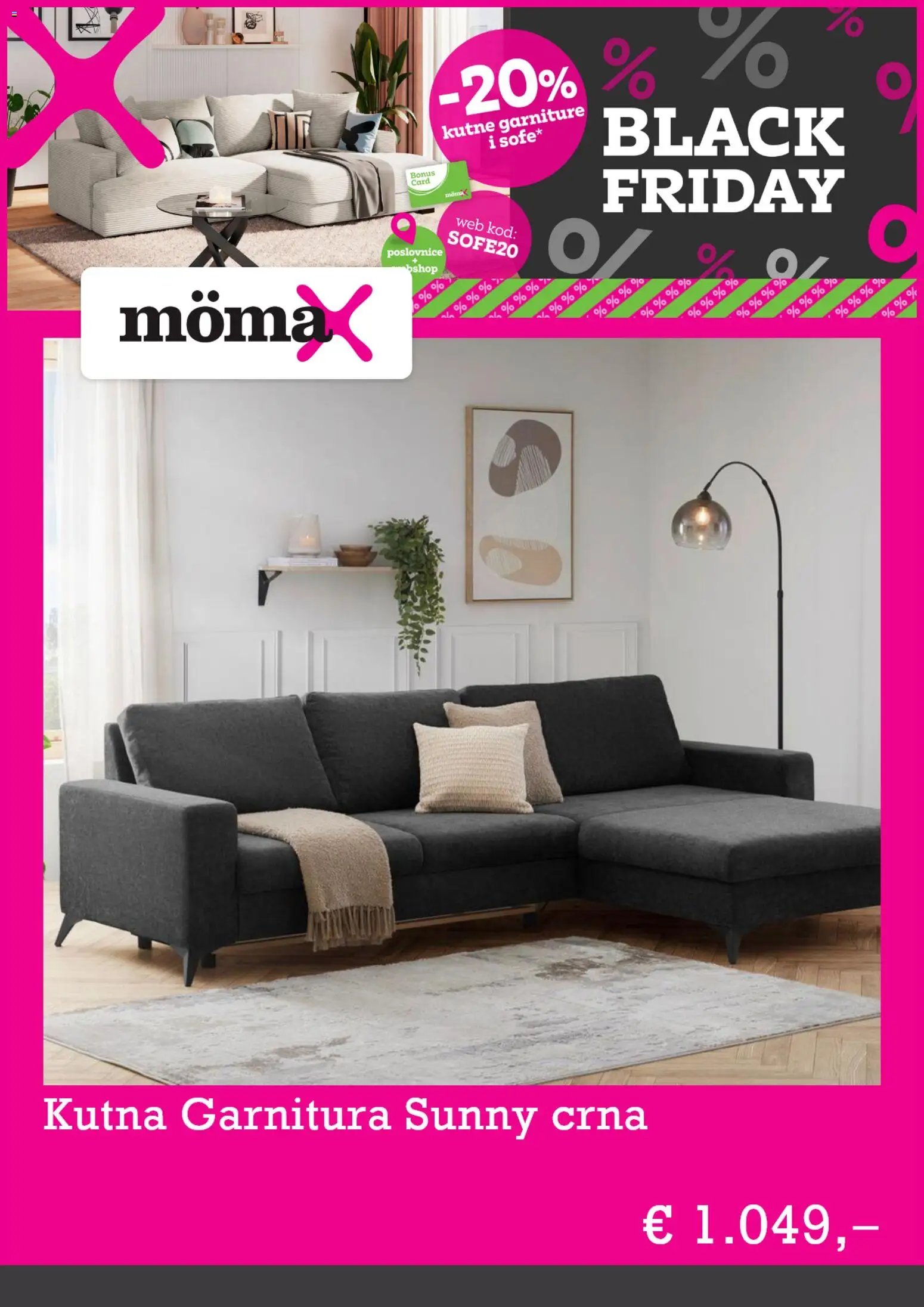 Mömax katalog od 18.11.2025 Katalog Black Friday