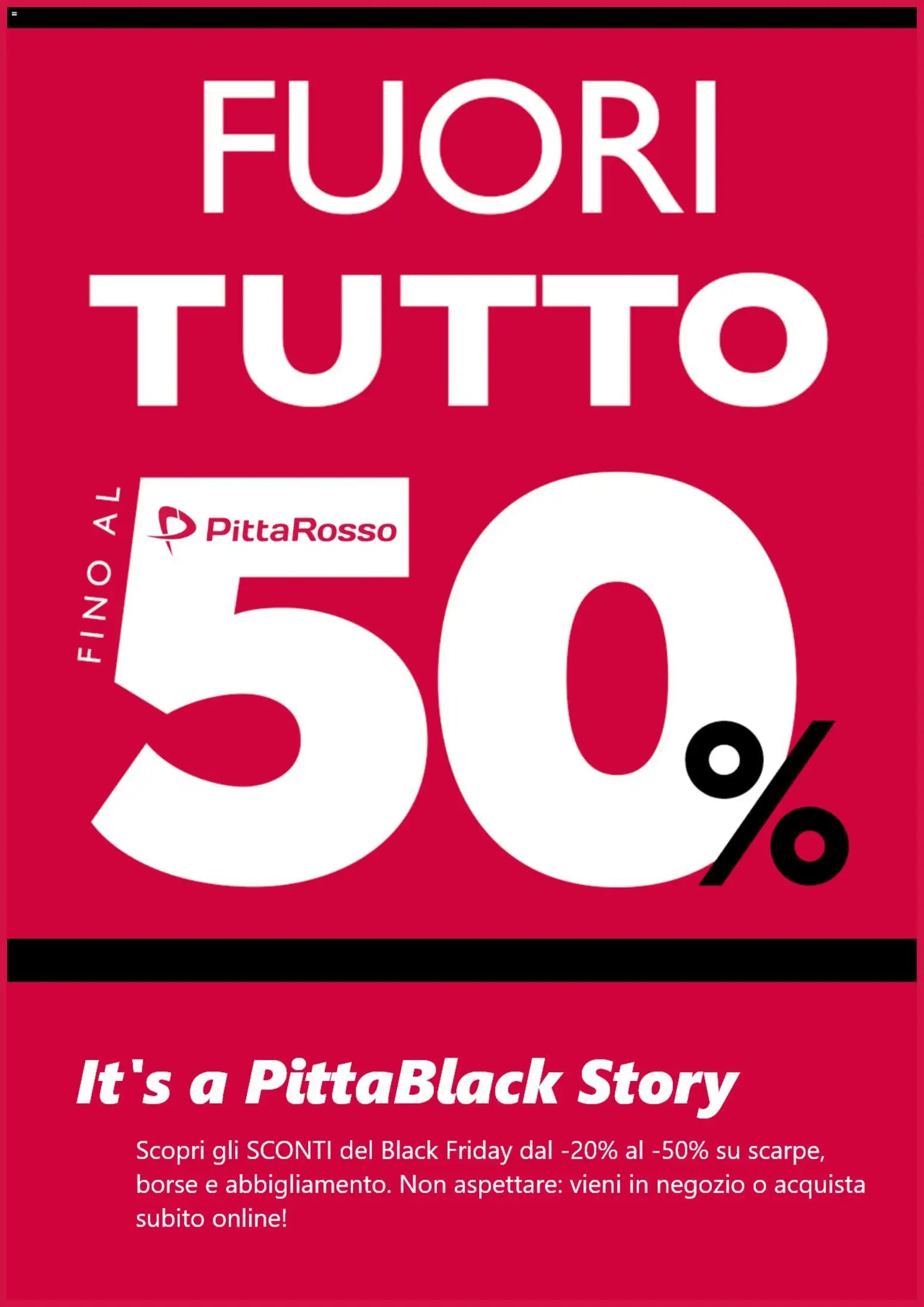 PittaRosso katalog od 18.11.2025 Katalog Black Friday