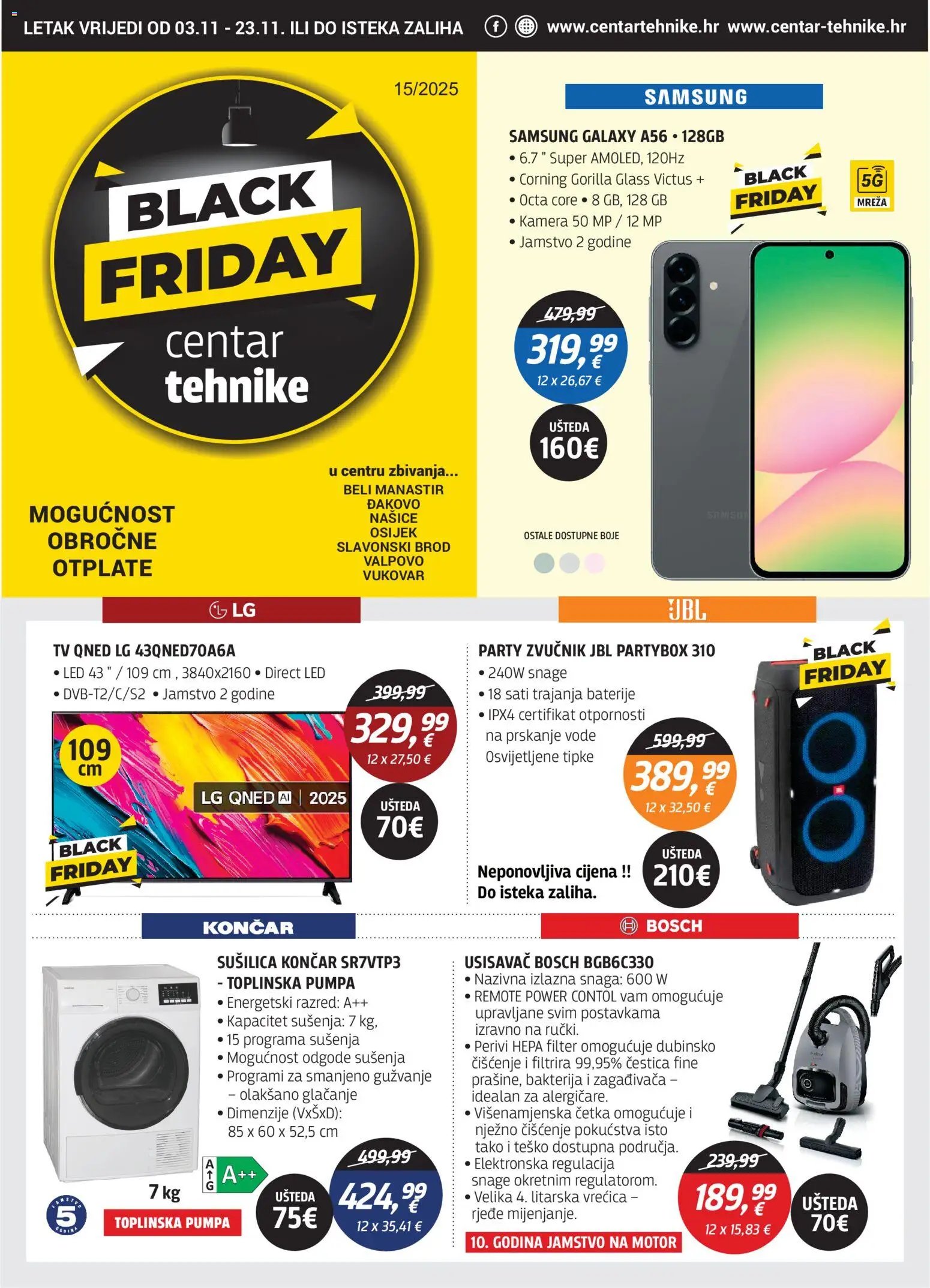Centar Tehnike katalog od 03.11.2025 Black Friday