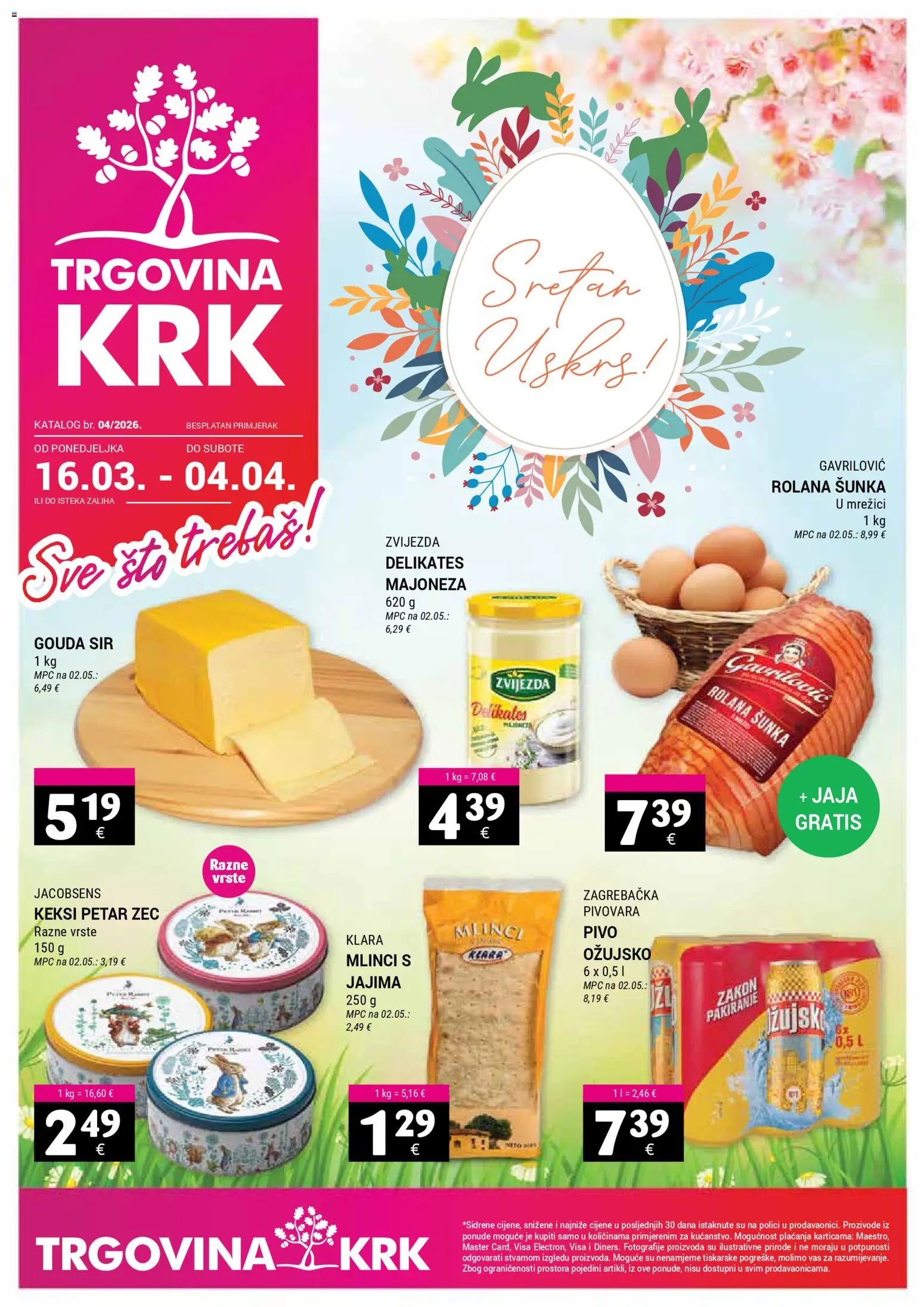 Trgovina Krk katalog od 16.03.2026 Trgovina Krk Katalog 