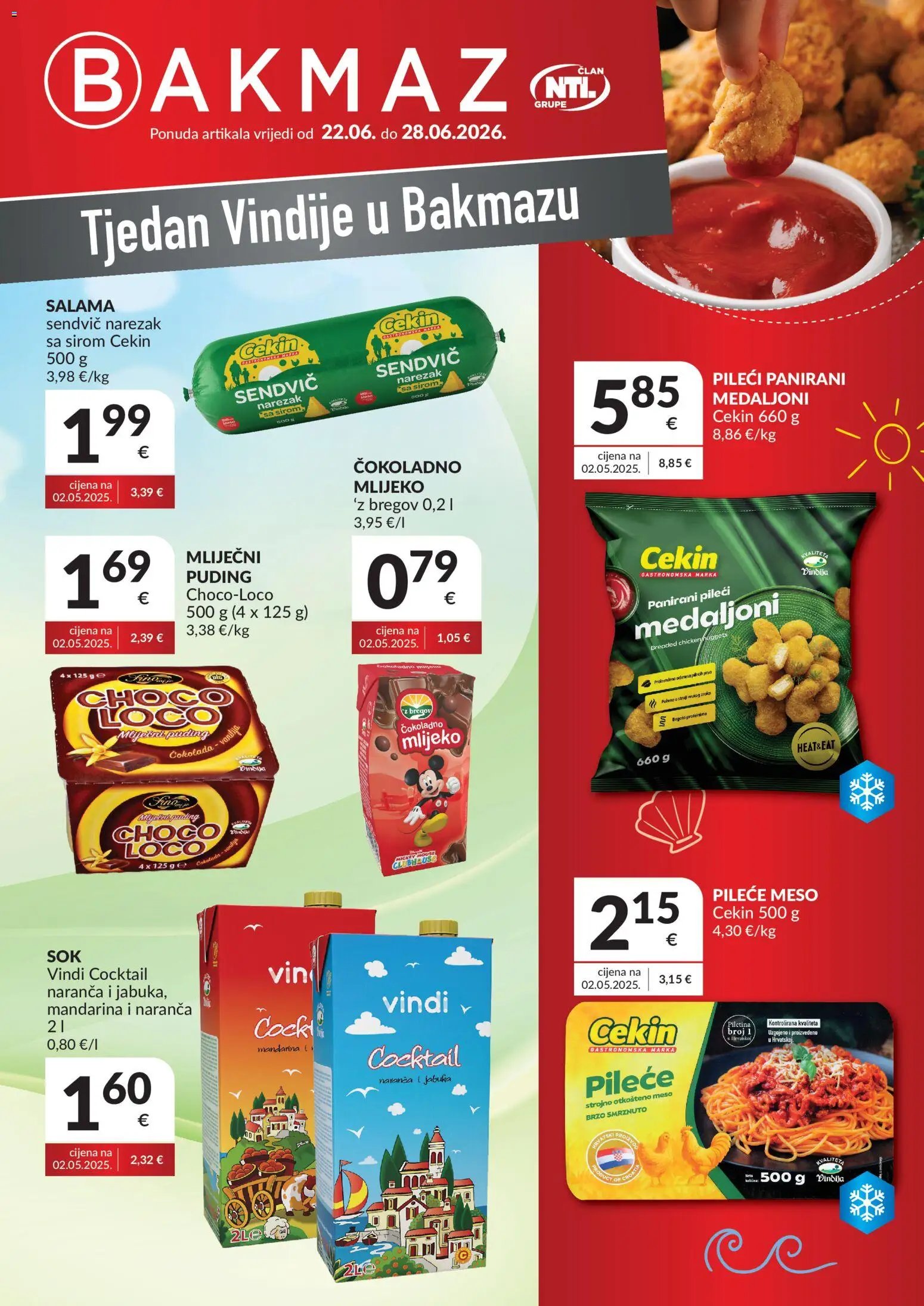 Bakmaz katalog od 22.06.2026 Bakmaz Tjedan Vindije