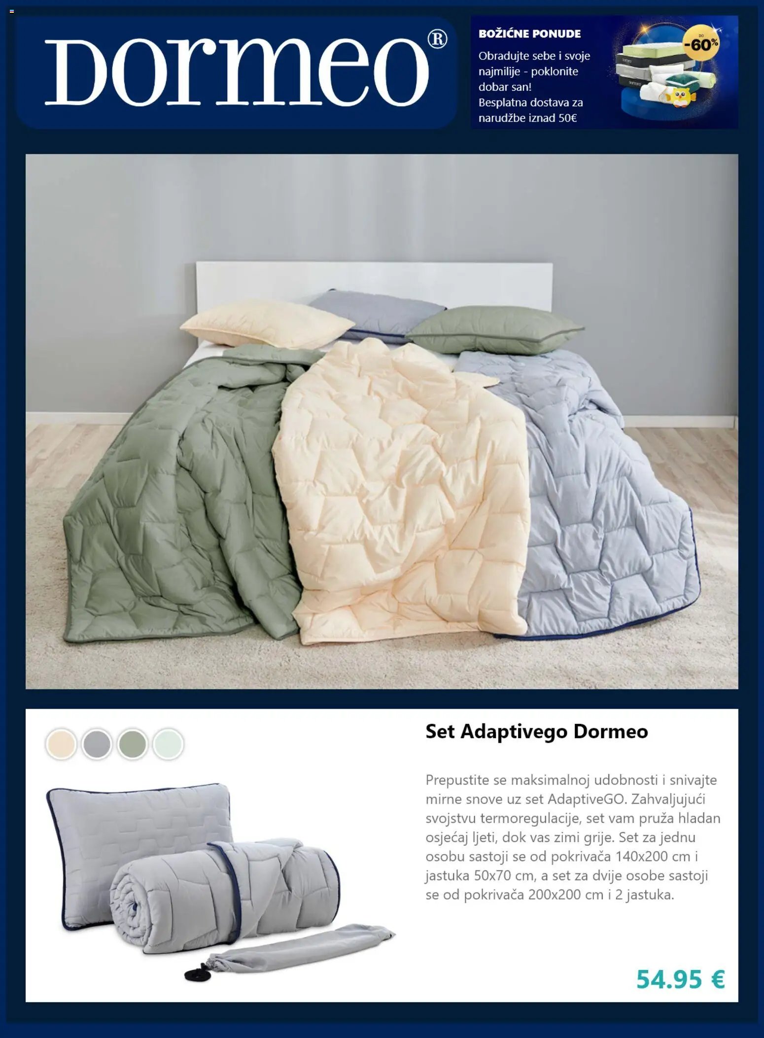 Dormeo Home katalog od 08.12.2025 Katalog