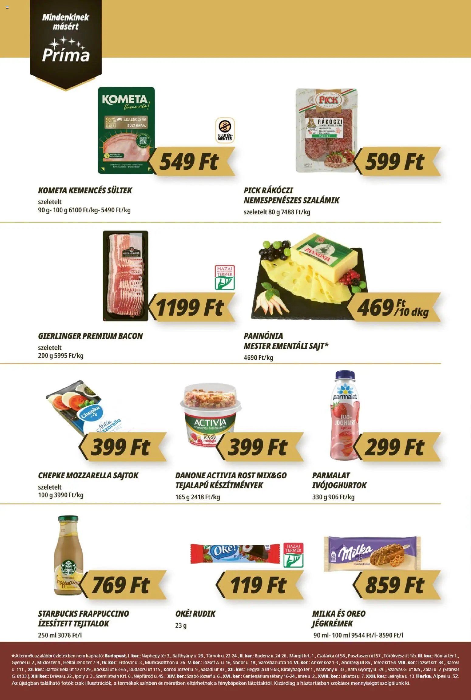 CBA Príma újság 2026.08.21. CBA Príma akciós újság