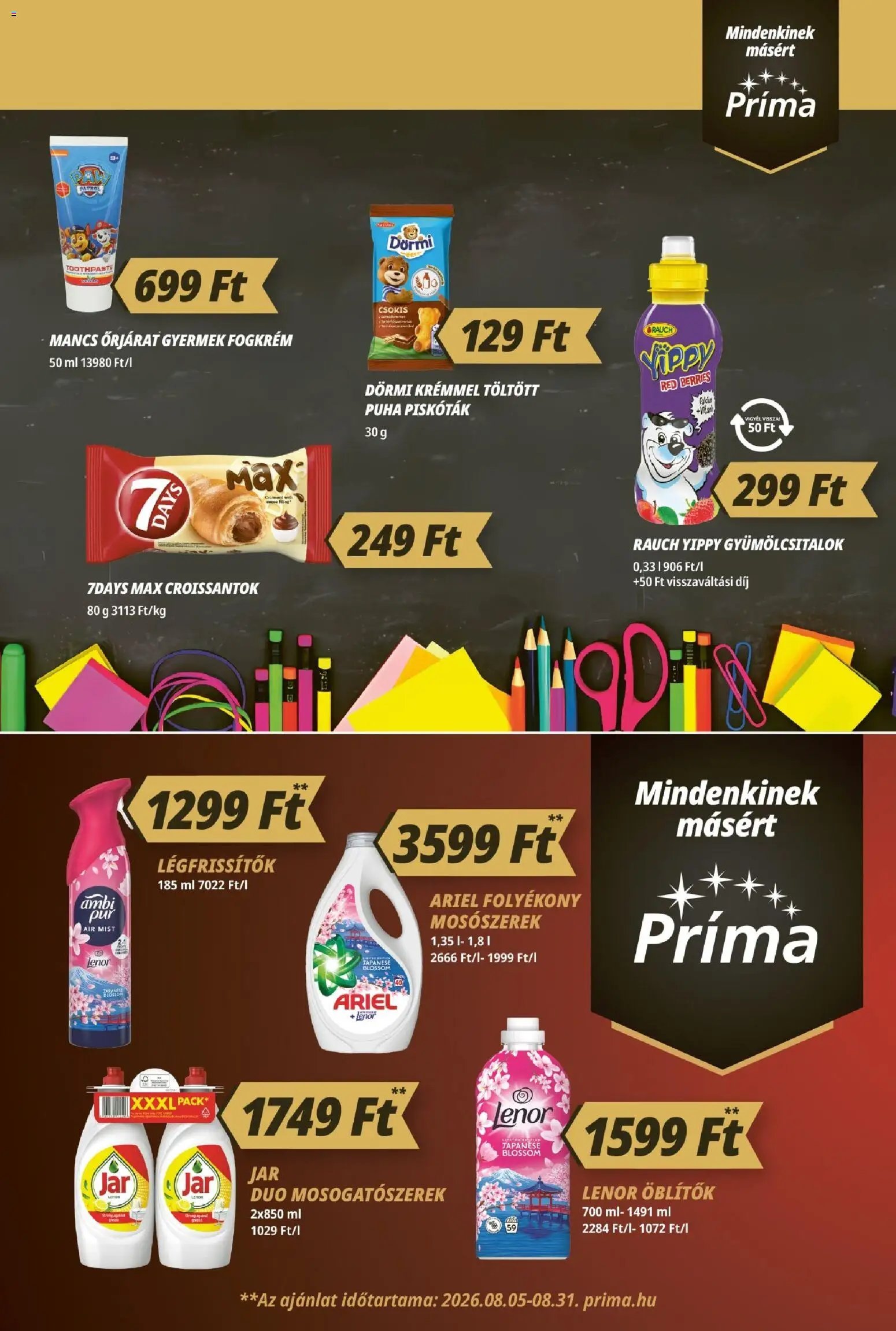 CBA Príma újság 2026.08.21. CBA Príma akciós újság